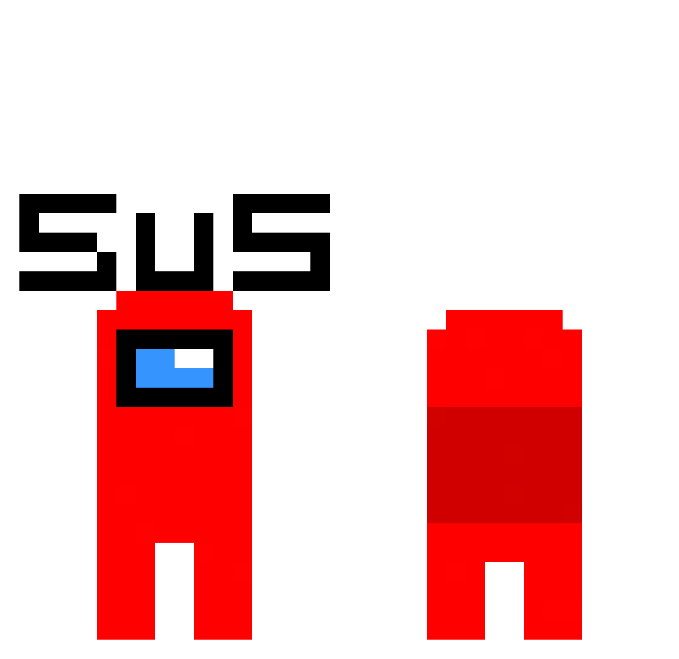 TW_POPCAT Minecraft skin, front and back view