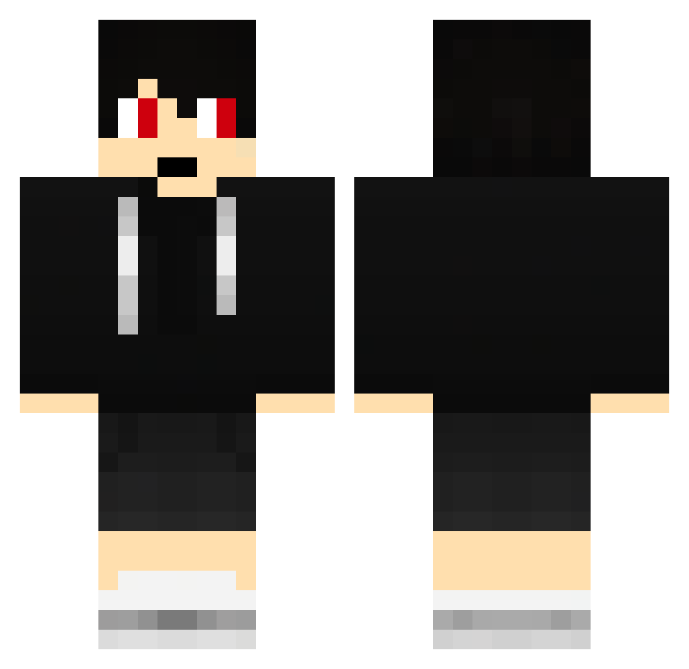 ScoutKill Minecraft skin, front and back view