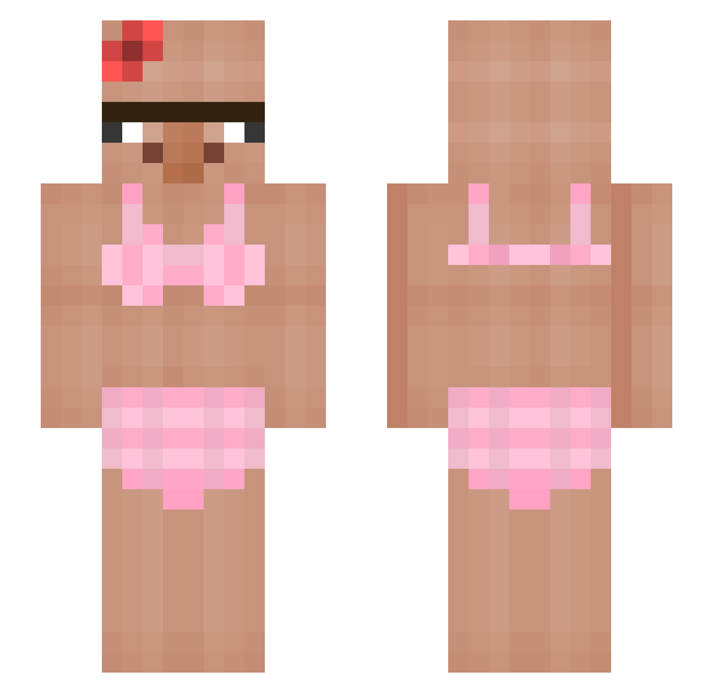 _ripstriker Minecraft skin, front and back view