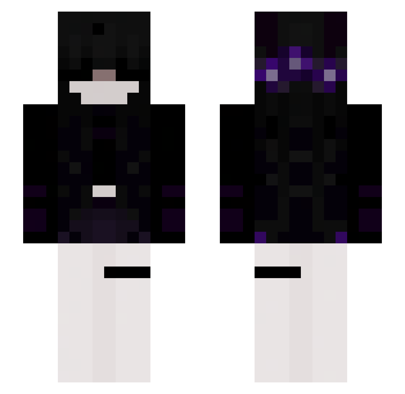 sxify_ Minecraft skin, front and back view