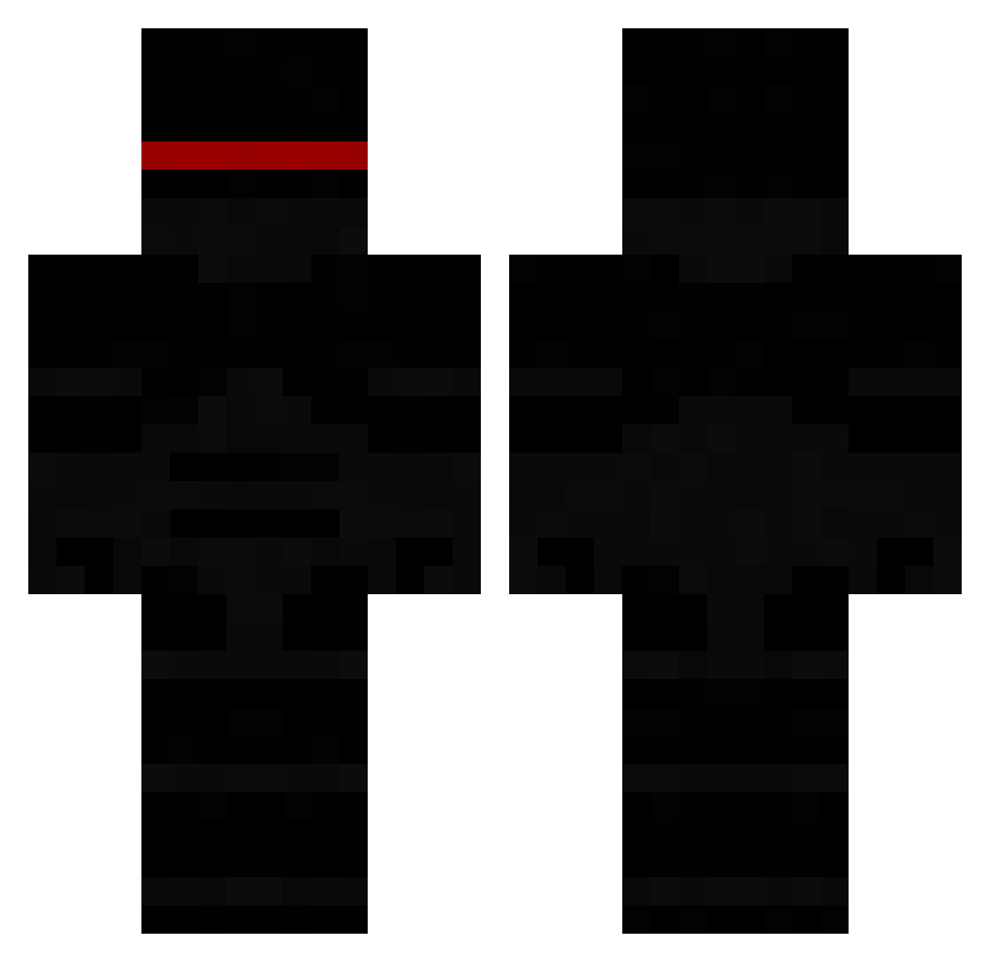 ErlingHaaland45 Minecraft skin, front and back view