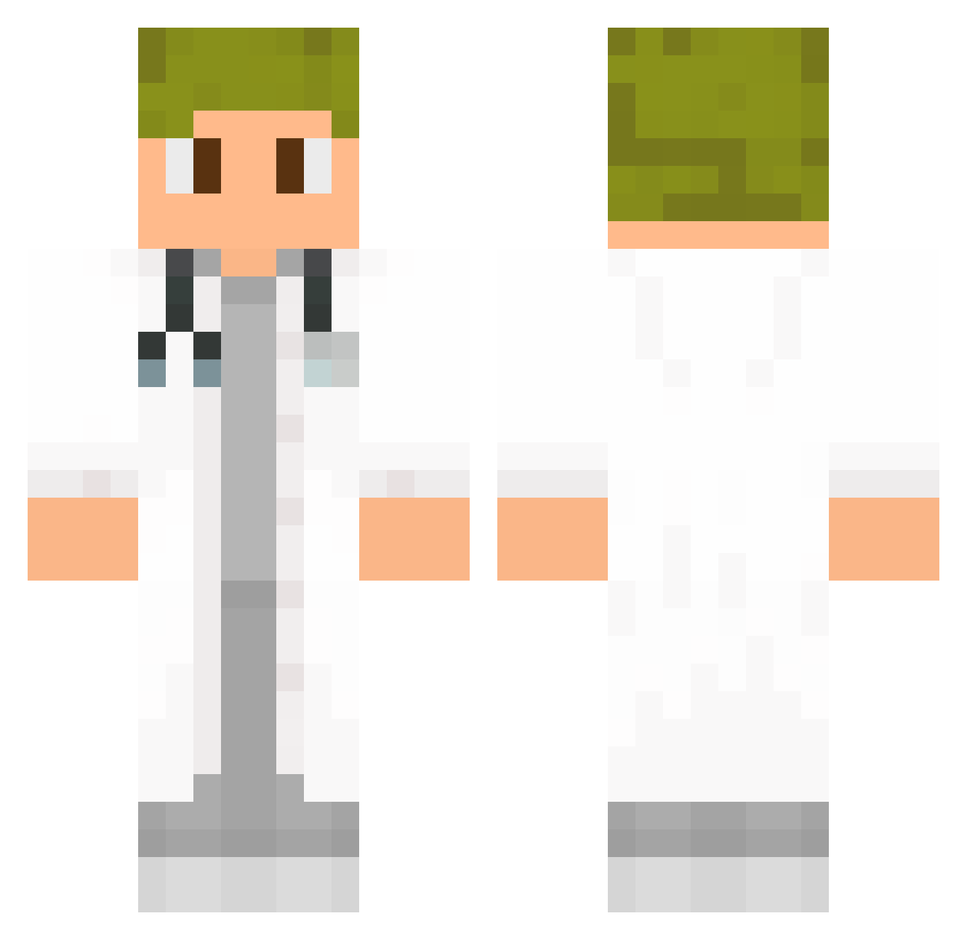 LokmanHekim Minecraft skin, front and back view
