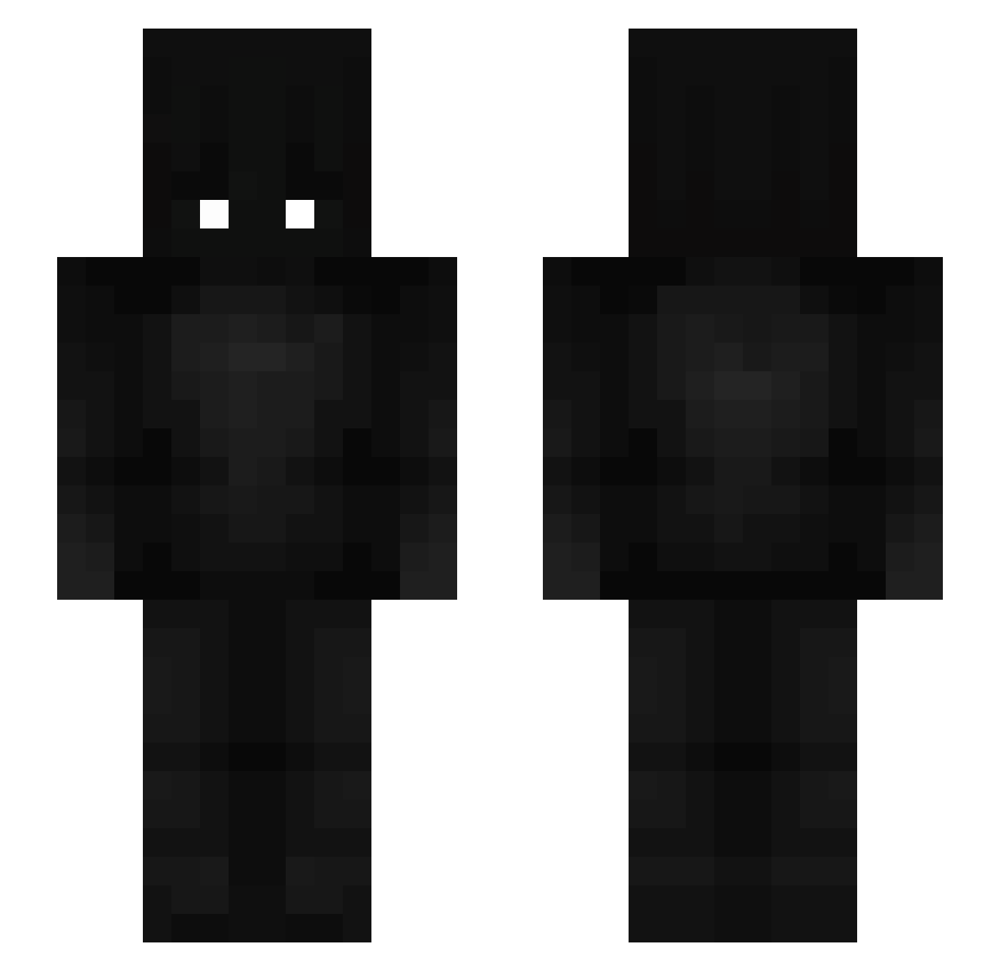 KlezzyCrazy Minecraft skin, front and back view