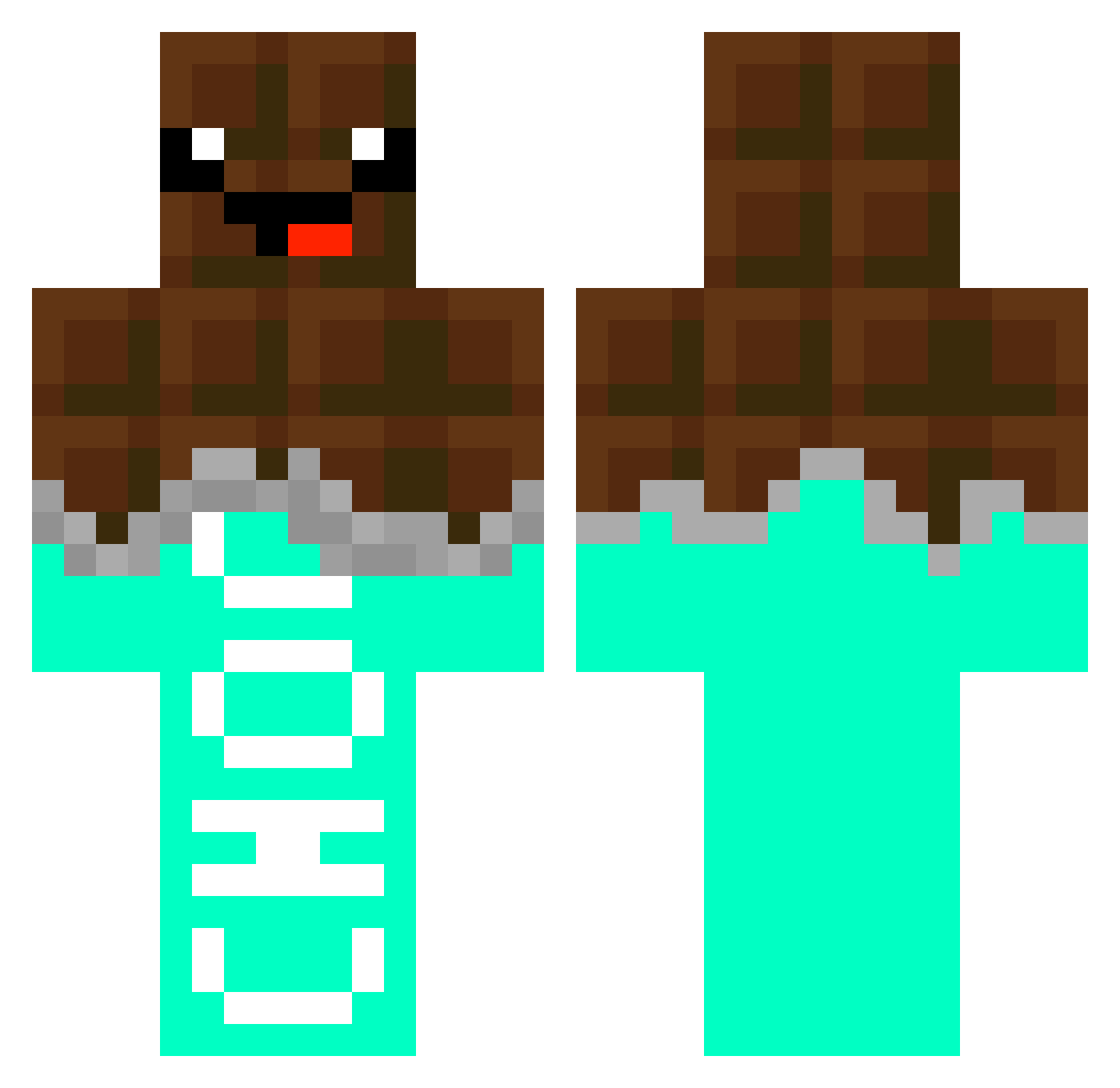 Sk_skiller Minecraft skin, front and back view