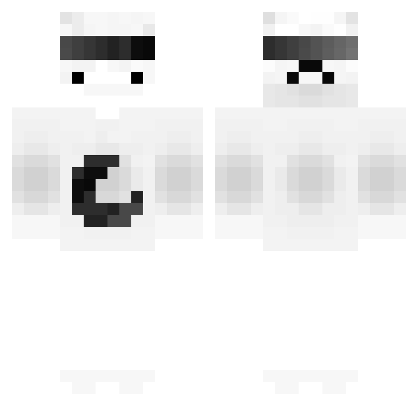facugalvan1 Minecraft skin, front and back view