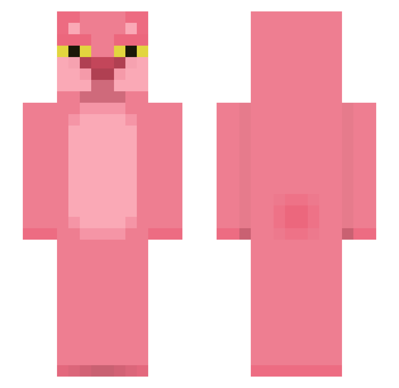 cristianqd Minecraft skin, front and back view