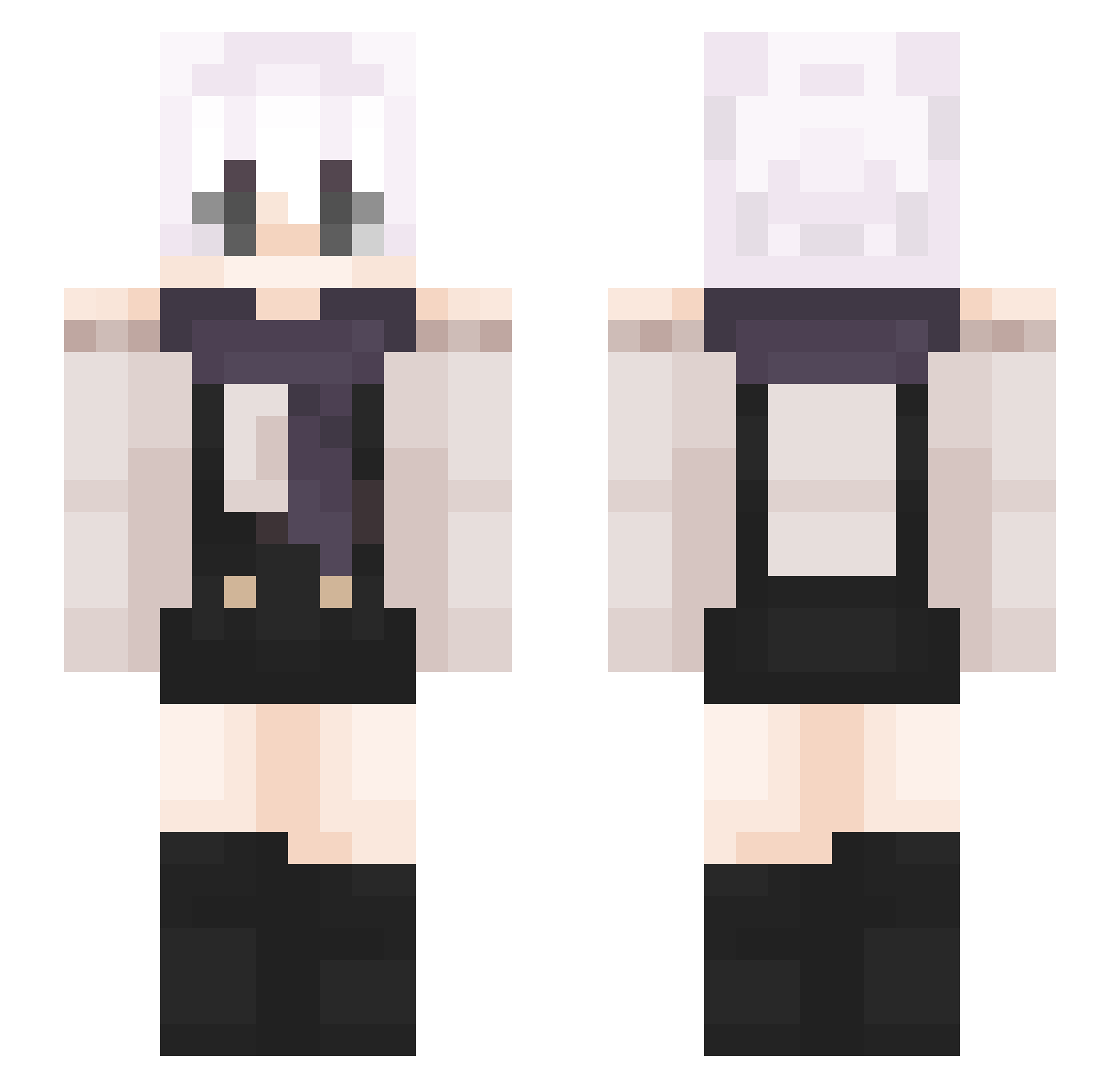 storedarc Minecraft skin, front and back view