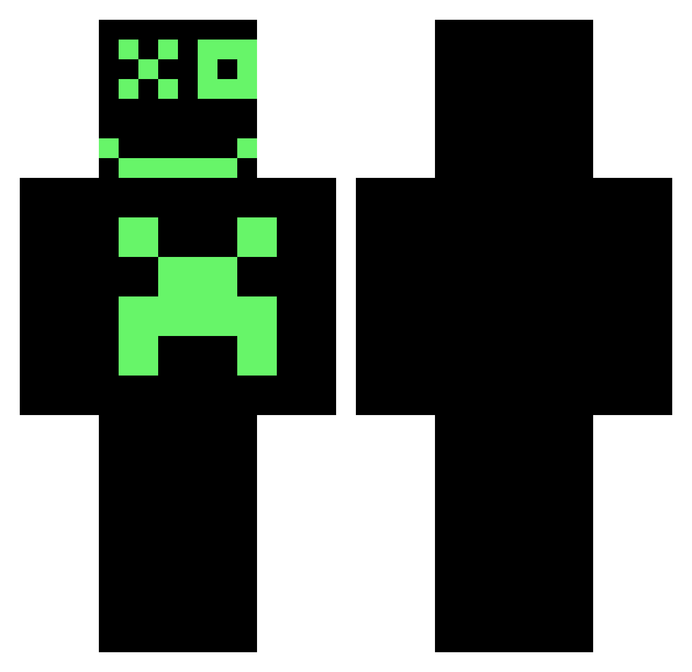 Maciej2015F Minecraft skin, front and back view