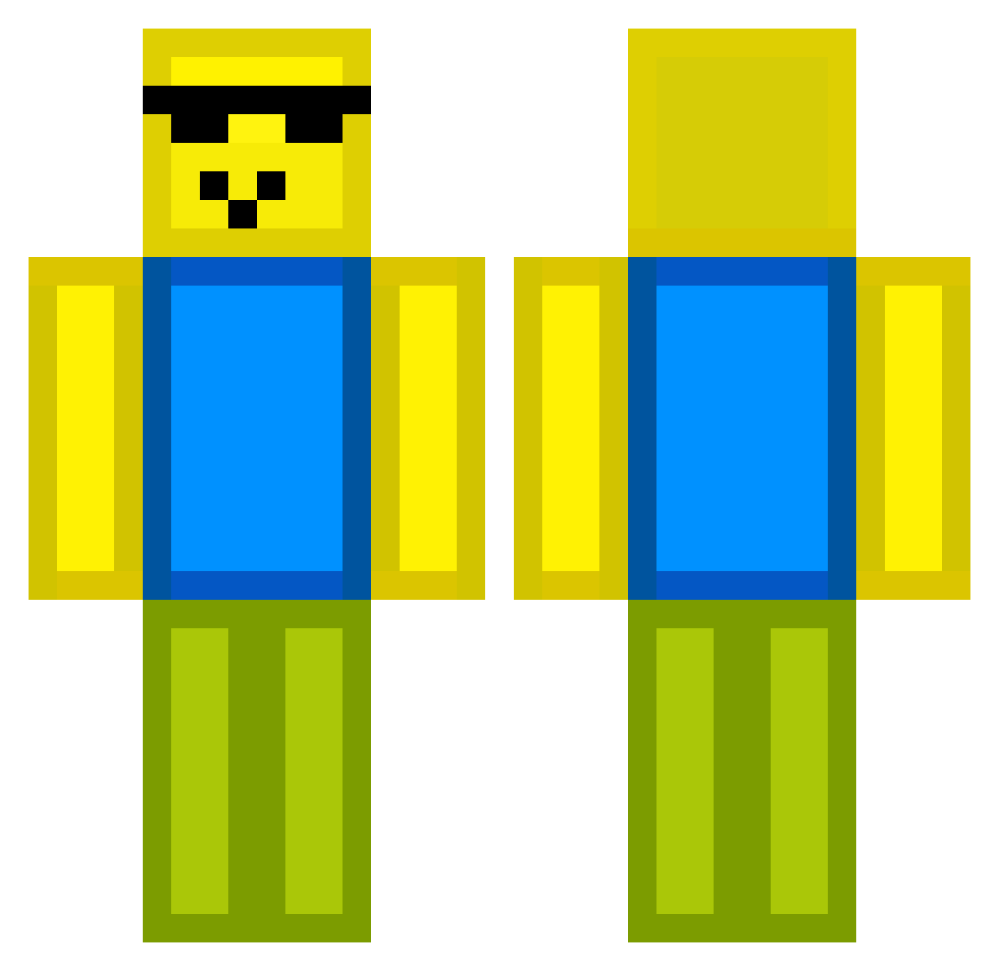 Markxcf2022 Minecraft skin, front and back view