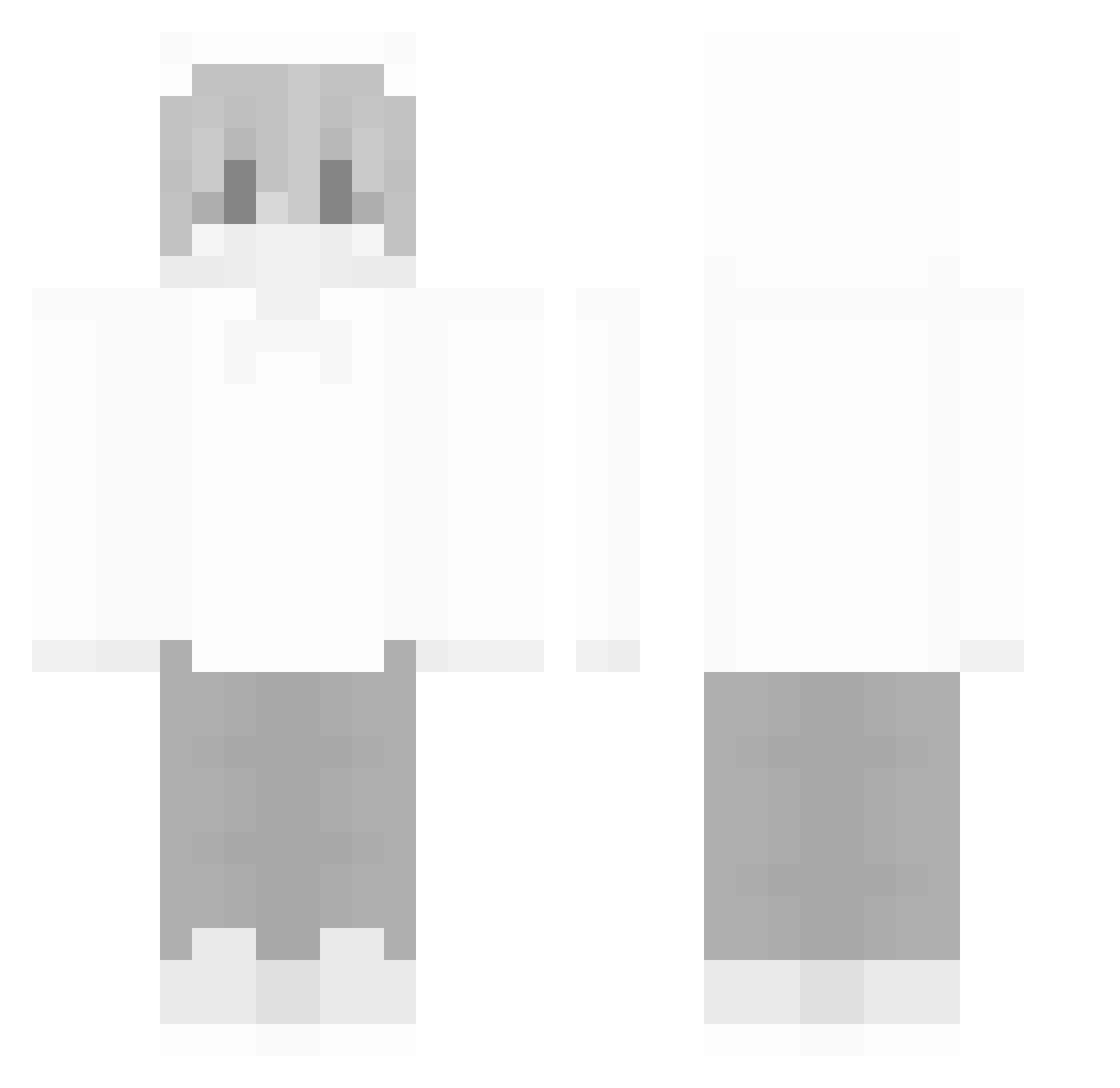 TC_Zhui_Chen_Xia Minecraft skin, front and back view