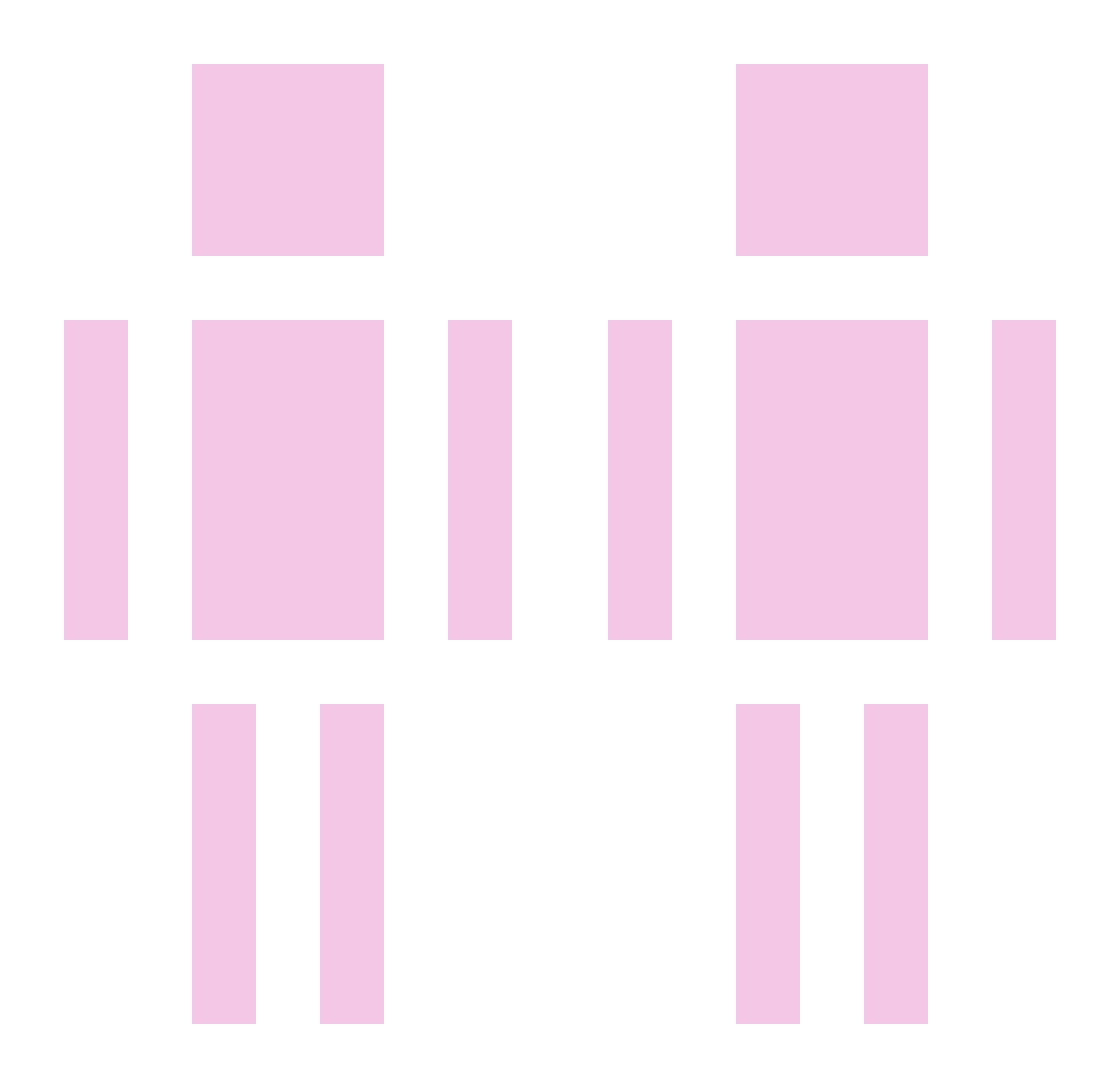 LGBBQlIlIlIl Minecraft skin, front and back view