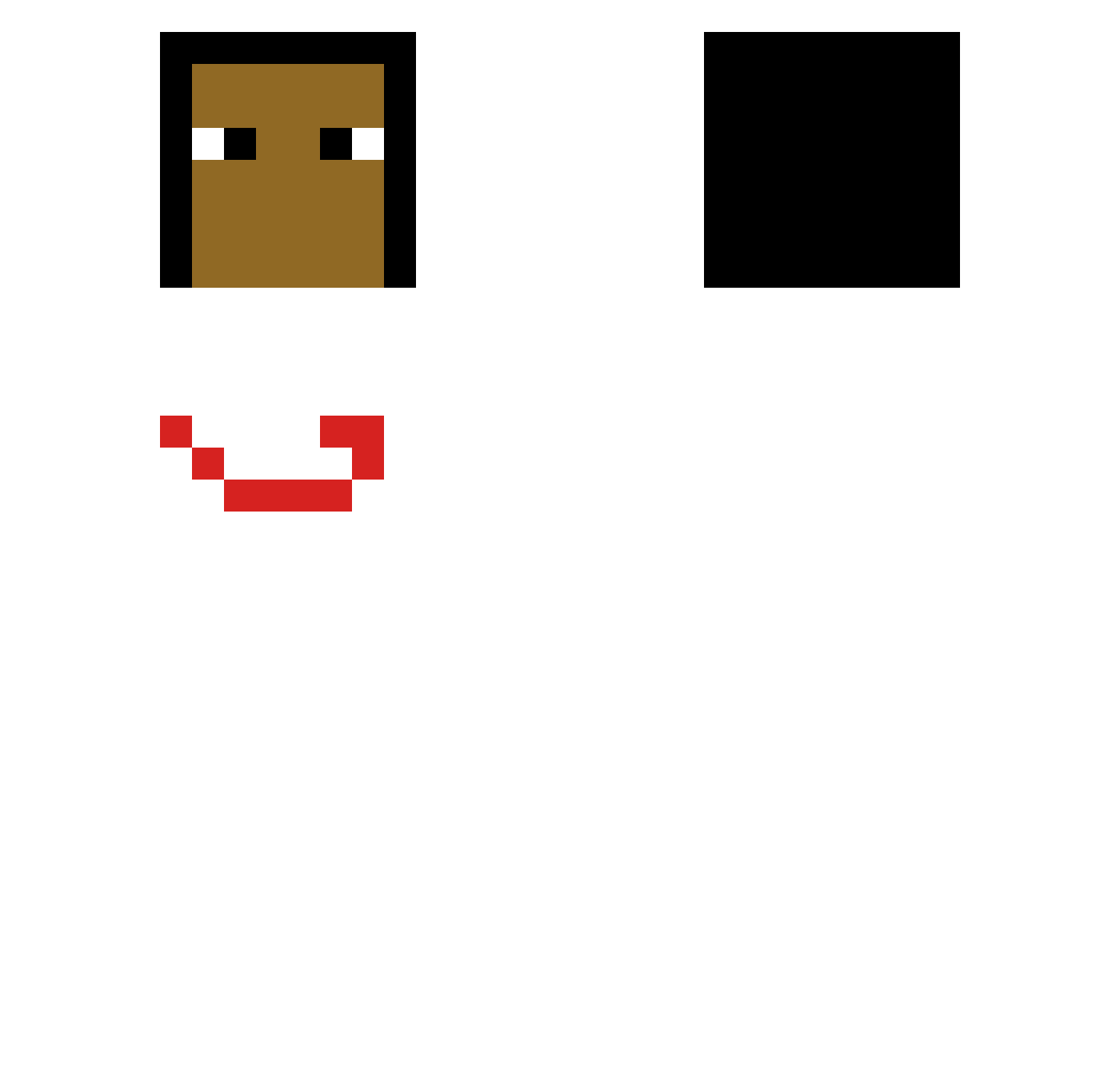xking_v0n_obl0ck Minecraft skin, front and back view