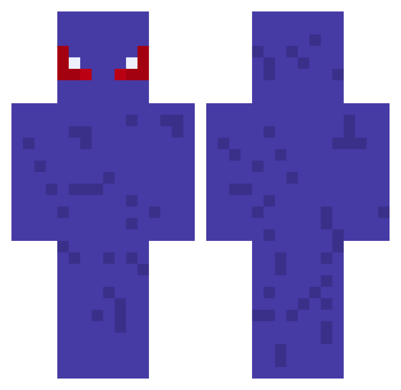 TheblackShadow91 Minecraft skin, front and back view