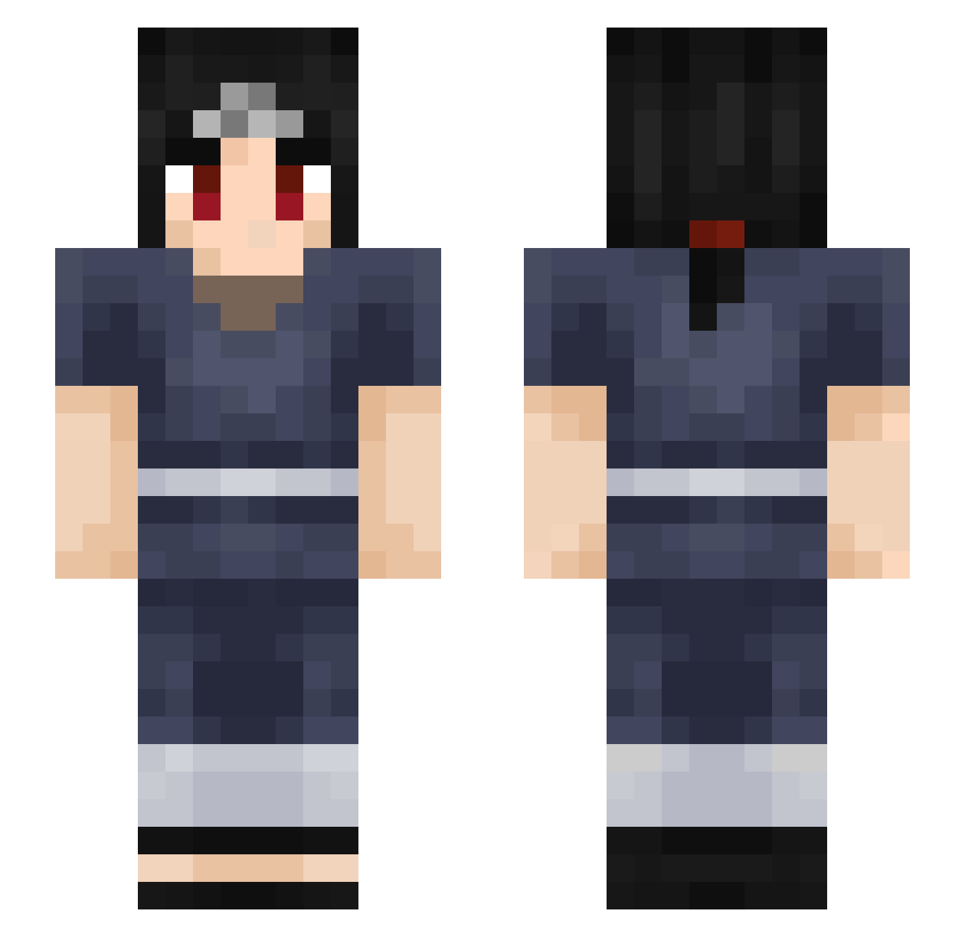 robin_GmbH Minecraft skin, front and back view