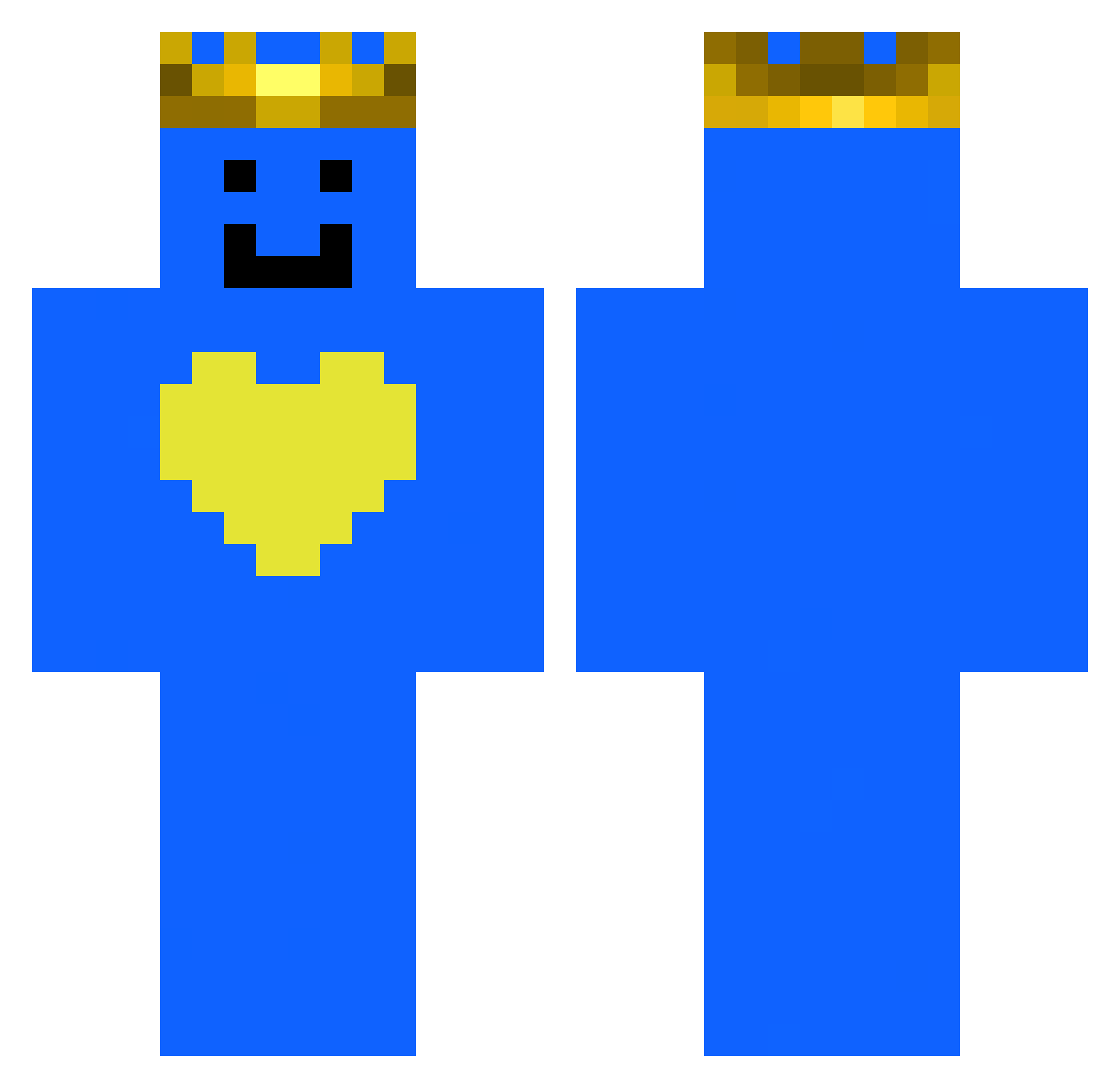 ZorroAusOP Minecraft skin, front and back view
