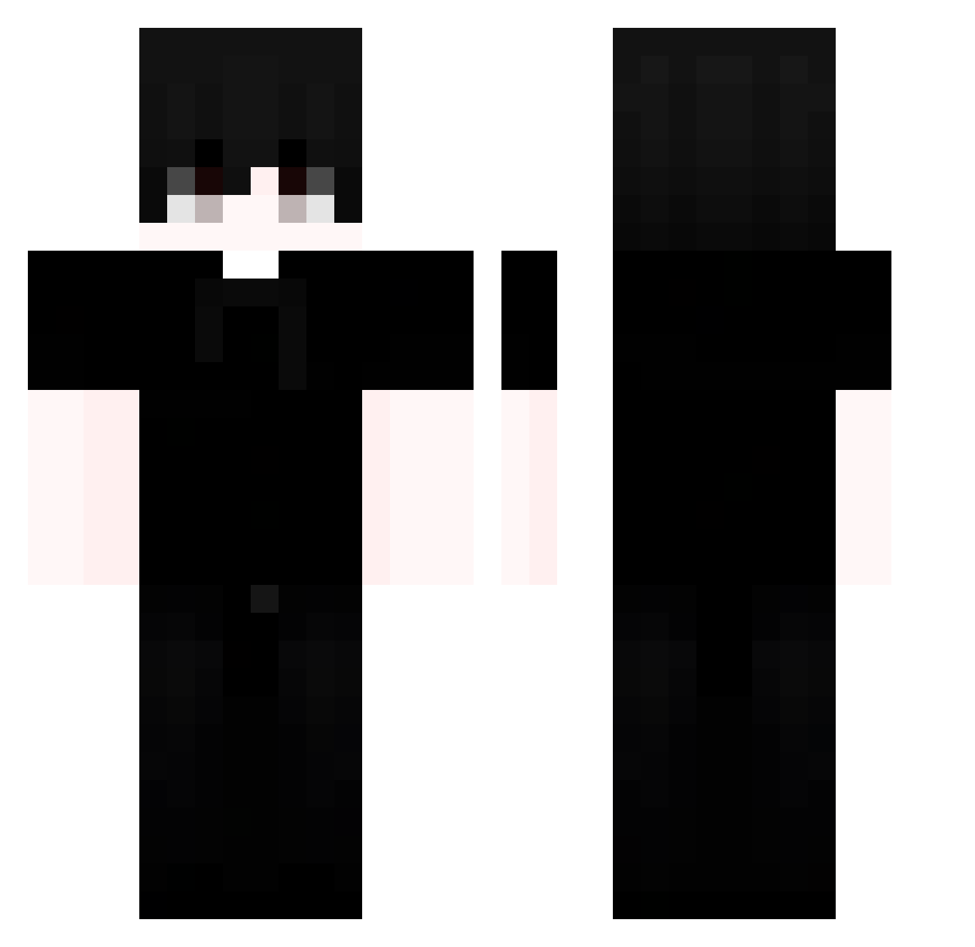 Star_Ren Minecraft skin, front and back view