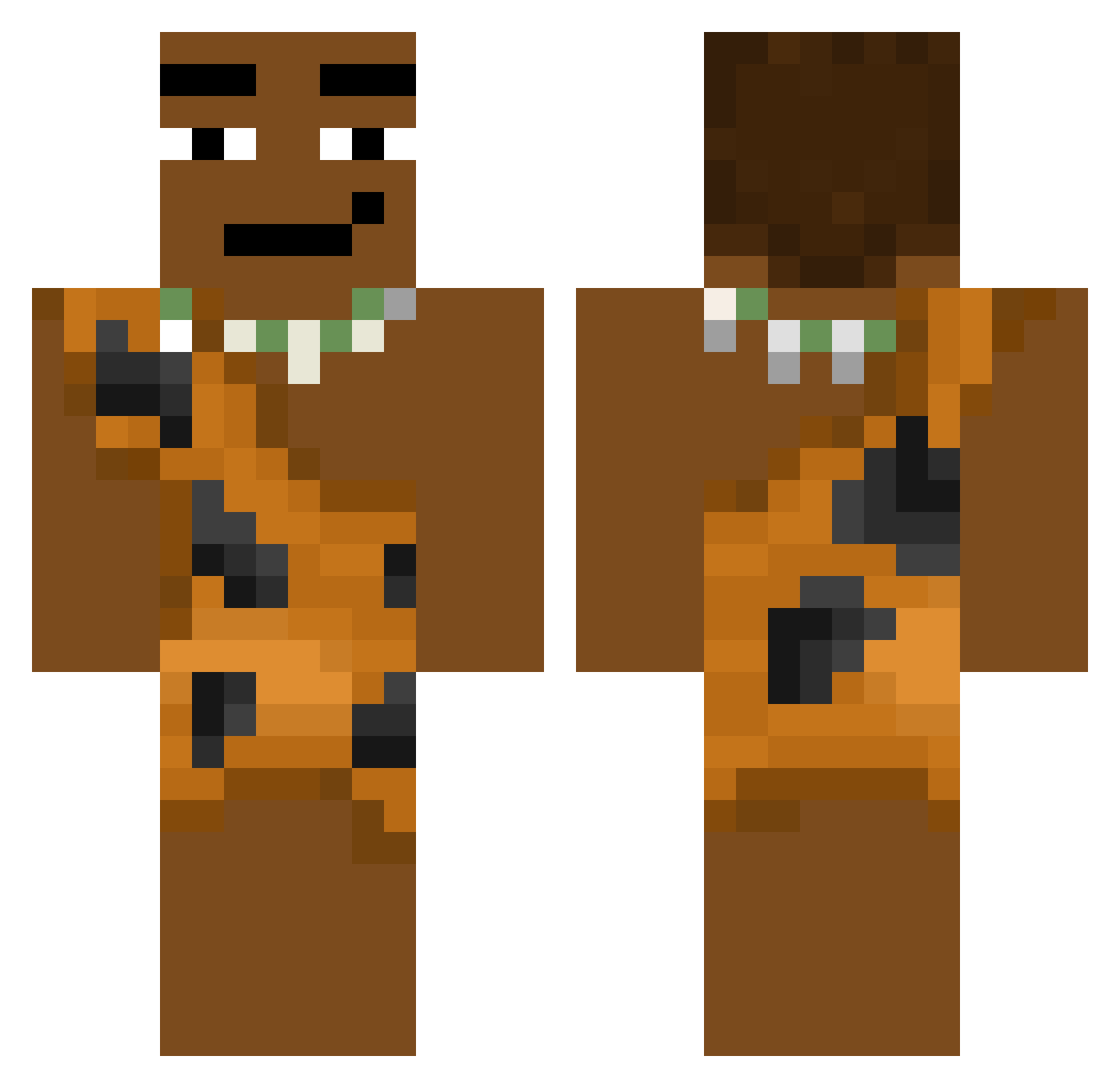 macc_miller Minecraft skin, front and back view