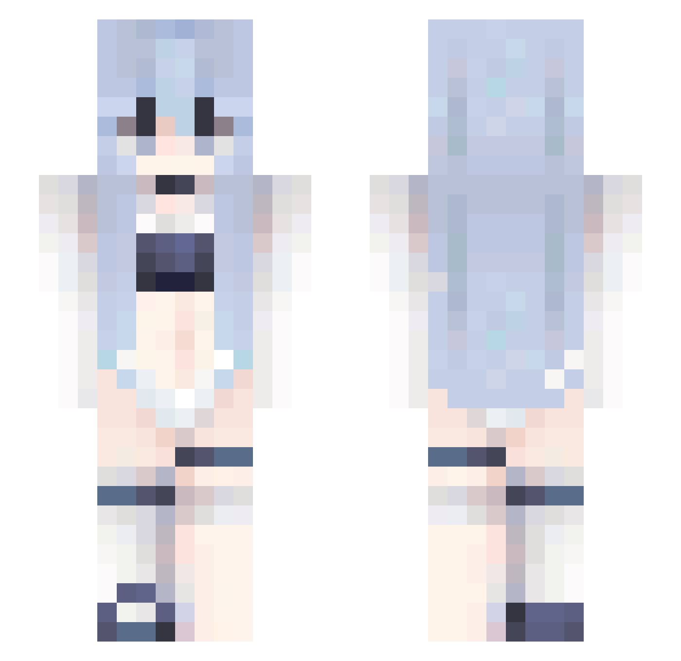 ALAN5233 Minecraft skin, front and back view