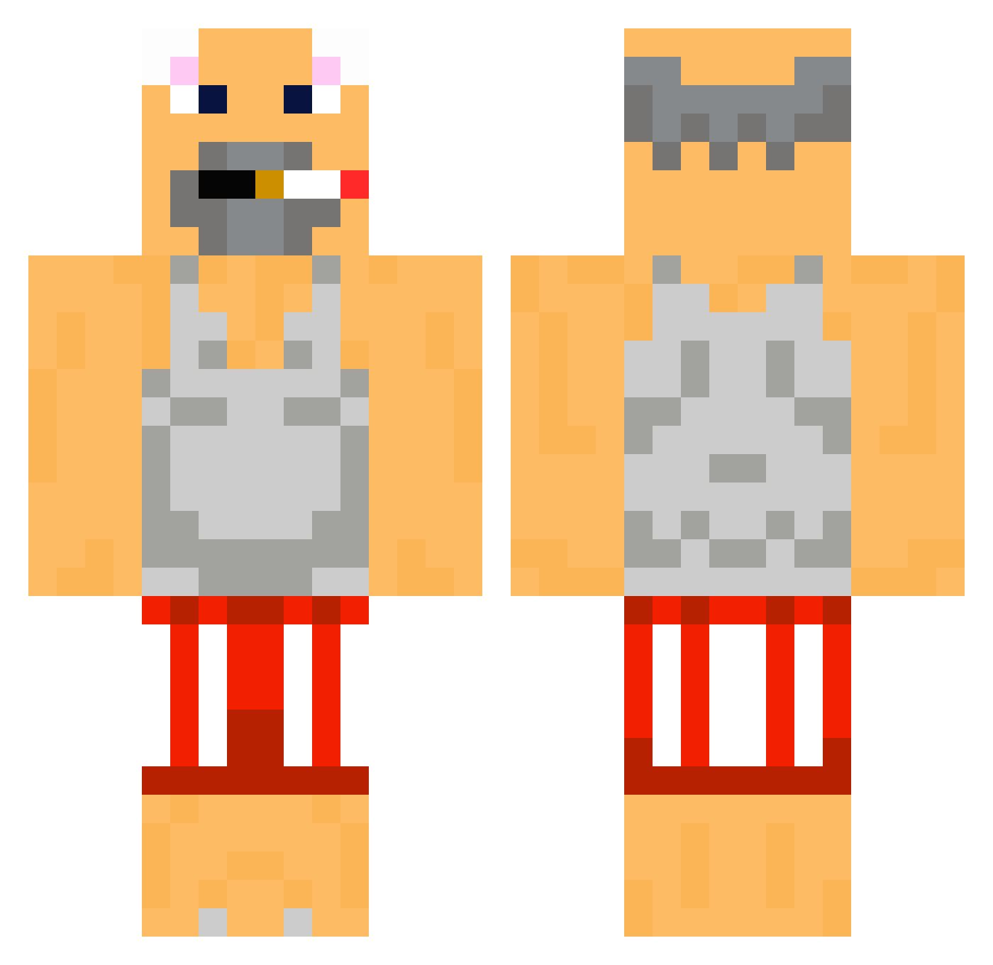 MrMkm - grunkle stan Minecraft skin