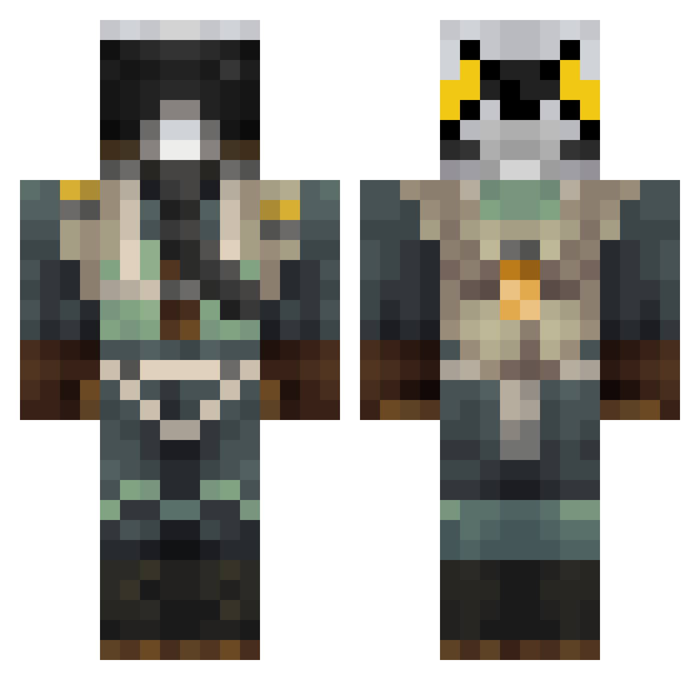 anjelo_ Minecraft skin, front and back view
