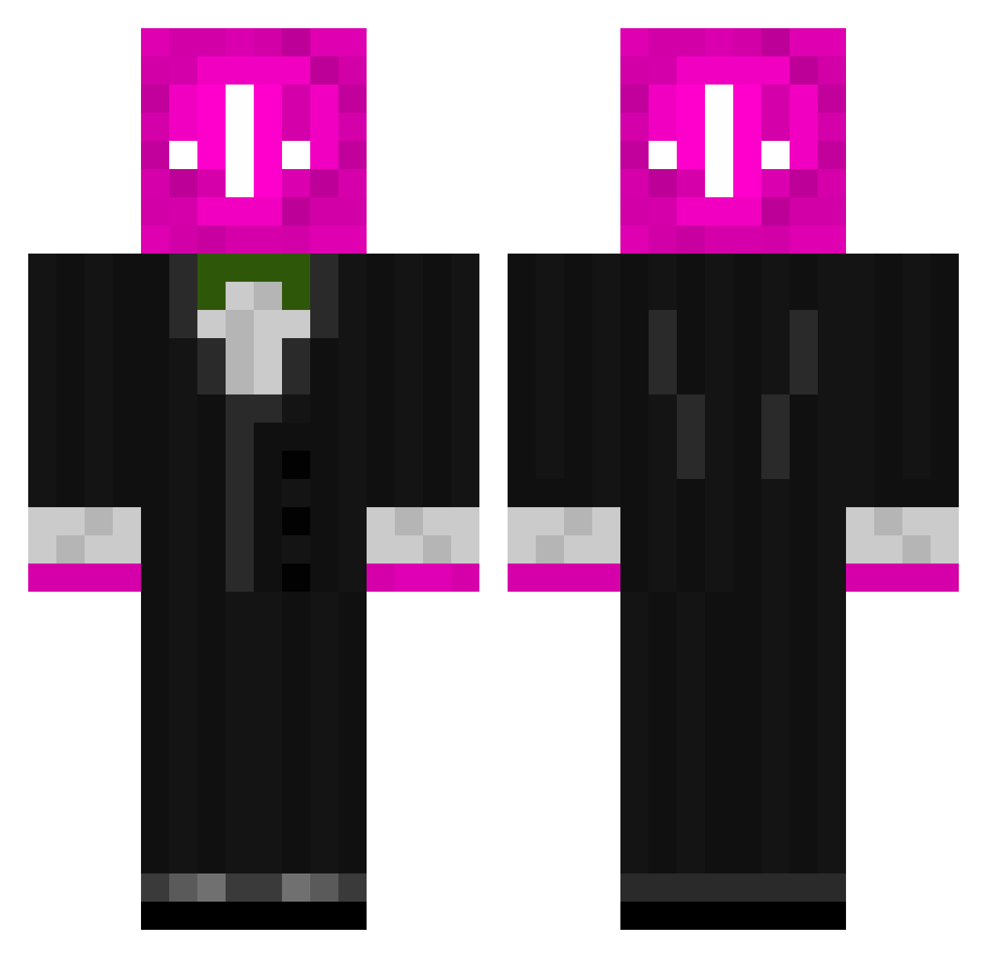 Broady_alert67 Minecraft skin, front and back view