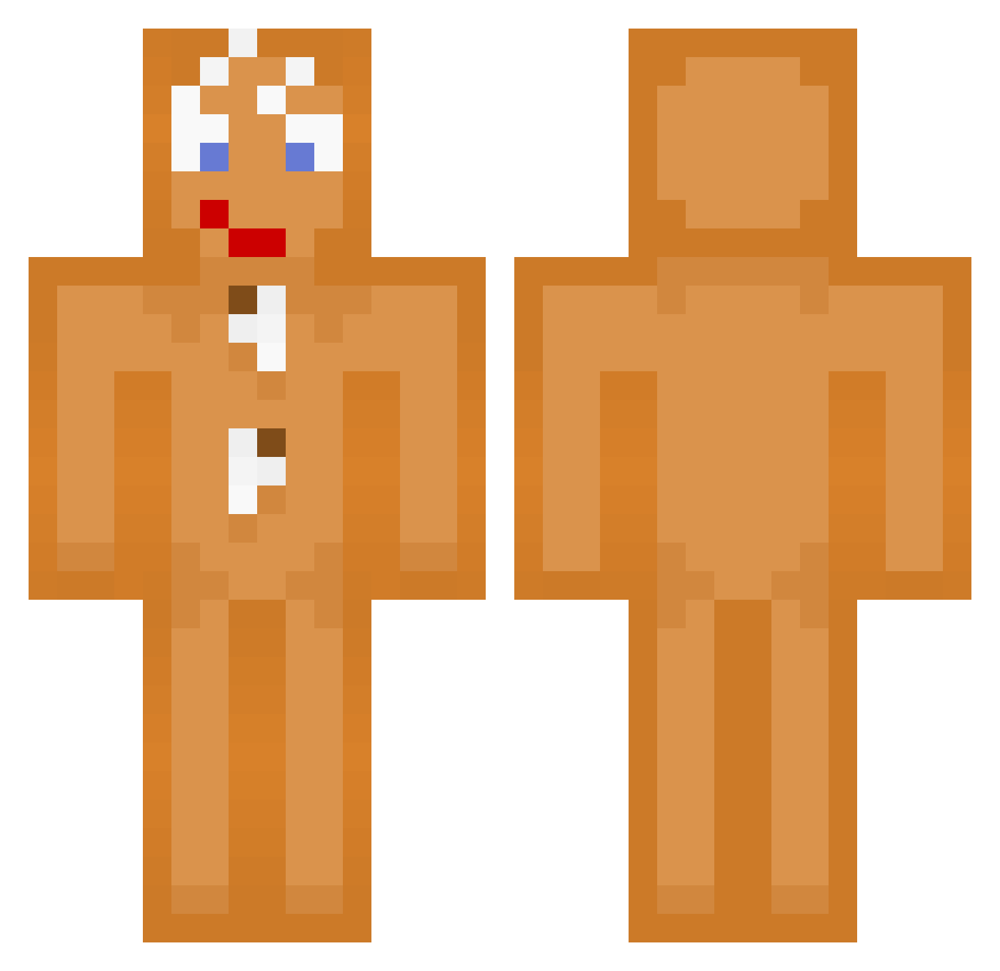 6_man_choon Minecraft skin, front and back view