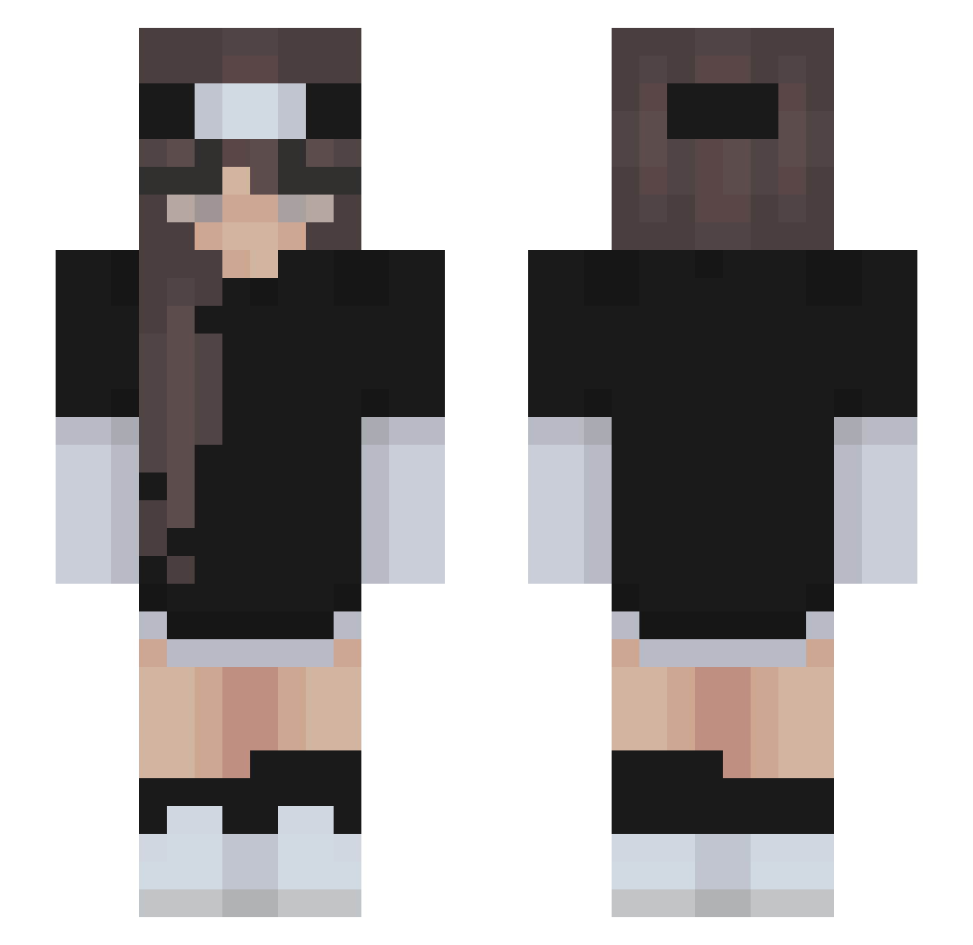 i_like_babies Minecraft skin, front and back view