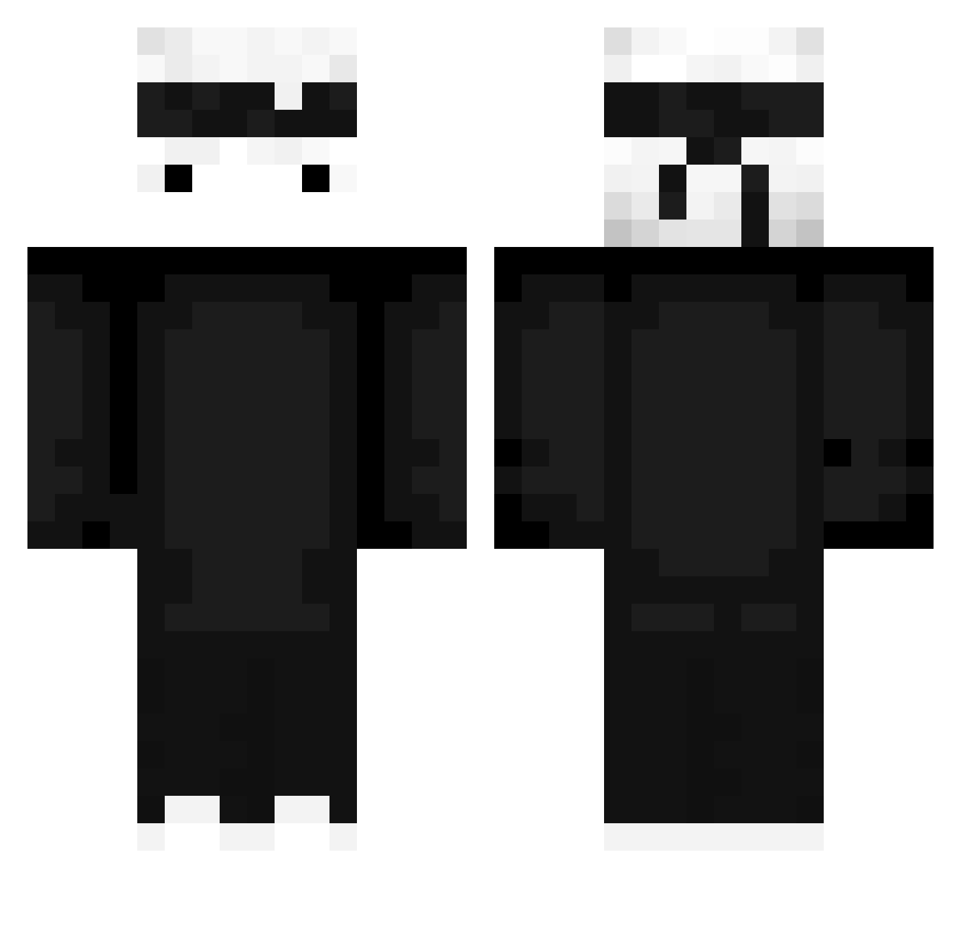 Ducc_I Minecraft skin, front and back view