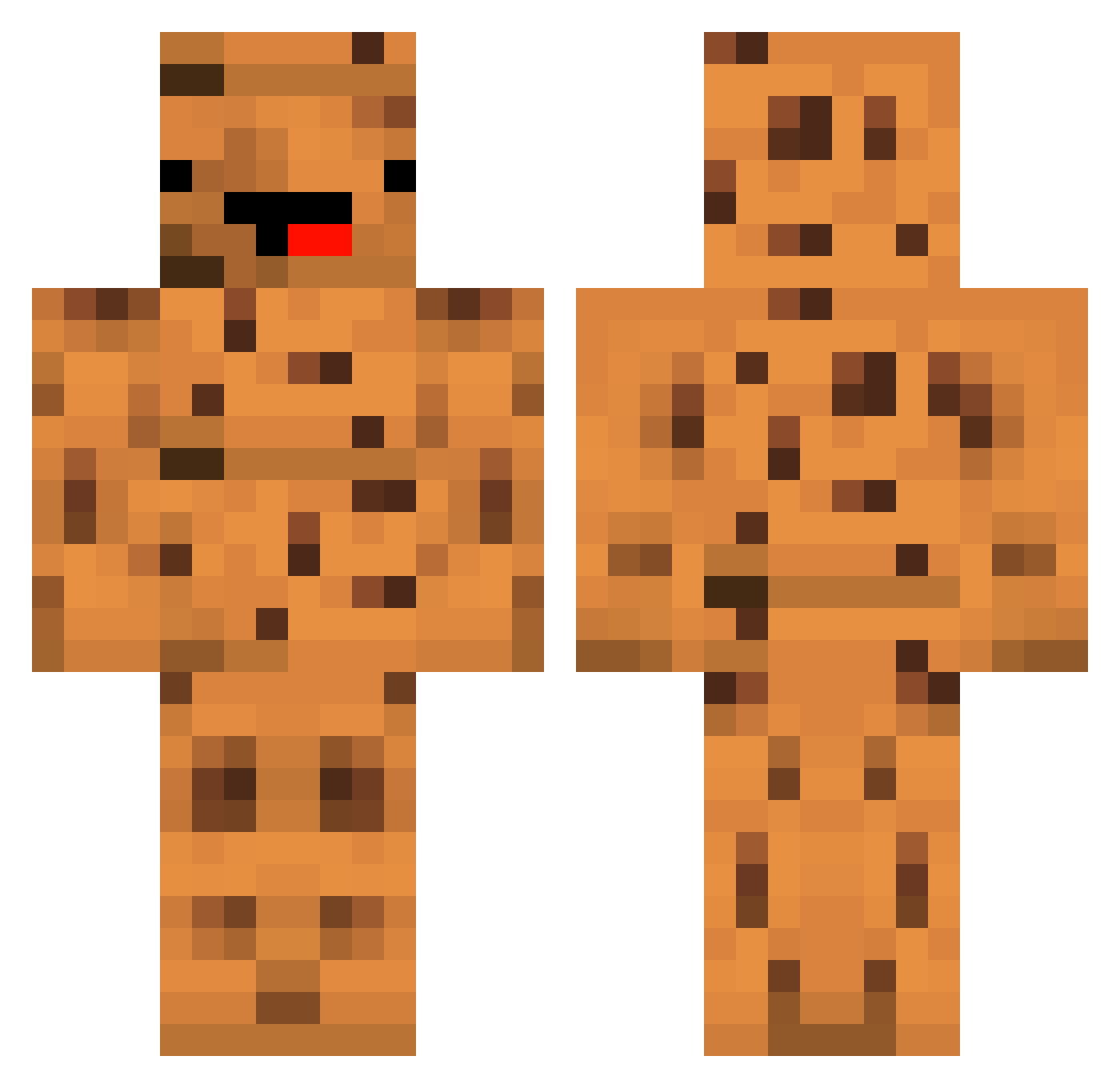 koio_1212 Minecraft skin, front and back view