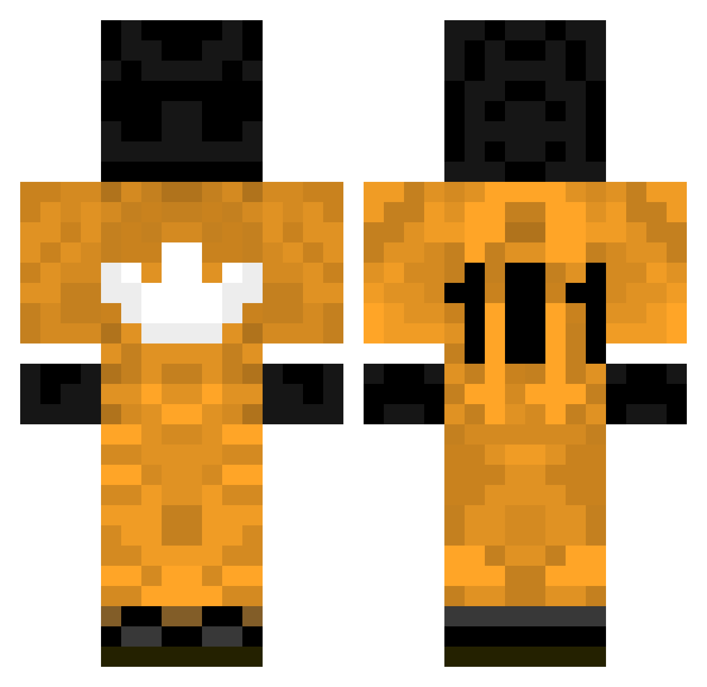 PVPcooL_may Minecraft skin, front and back view