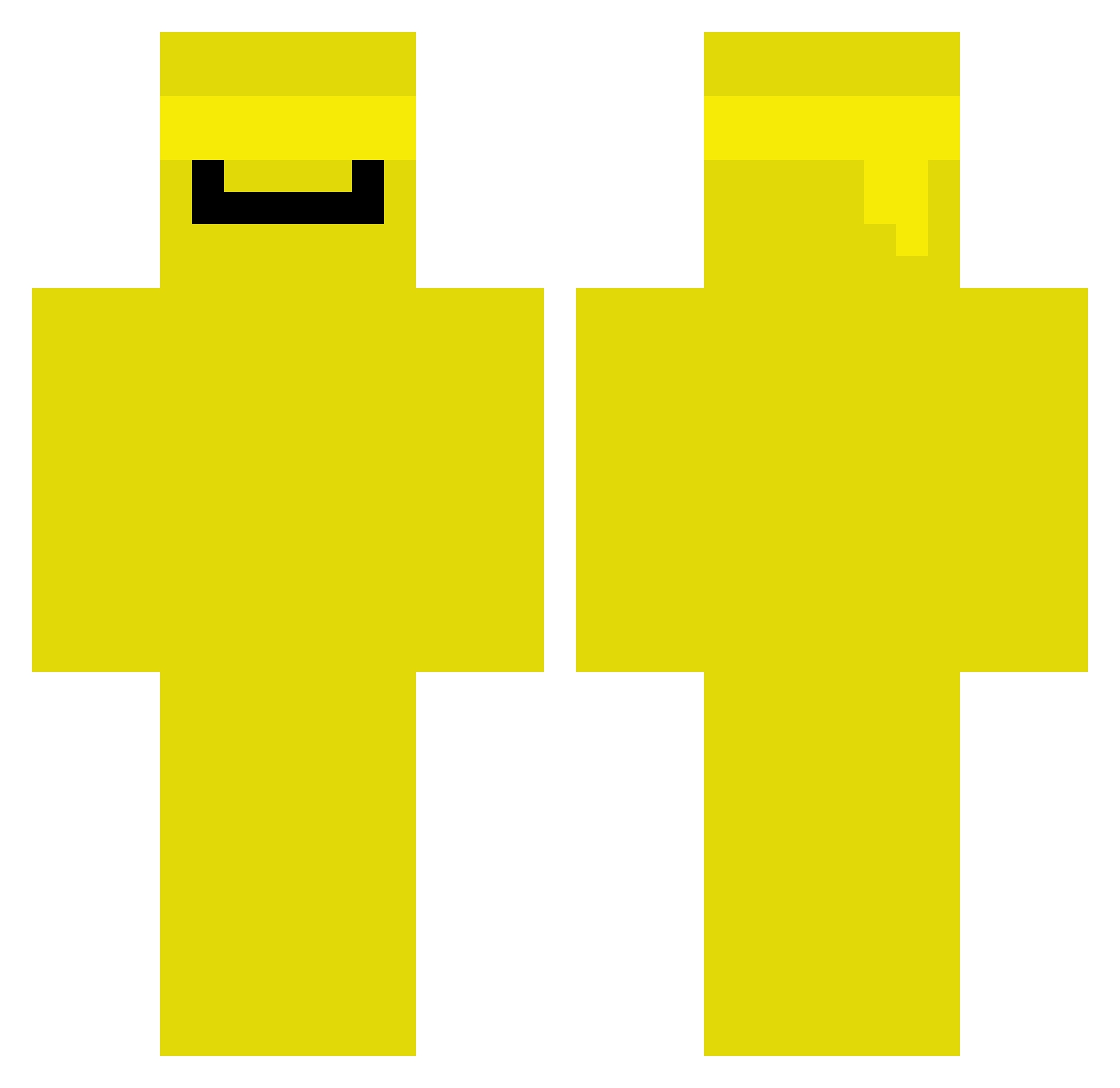 ttttttttttt41441 Minecraft skin, front and back view