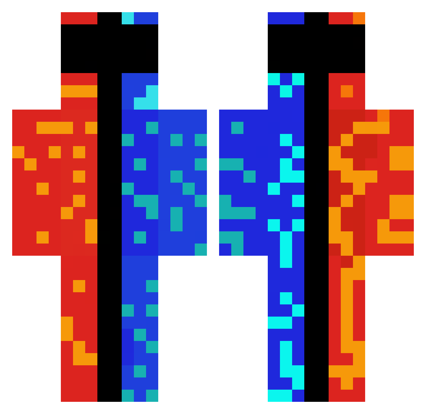 WUMba_SKYW4LK3R Minecraft skin, front and back view