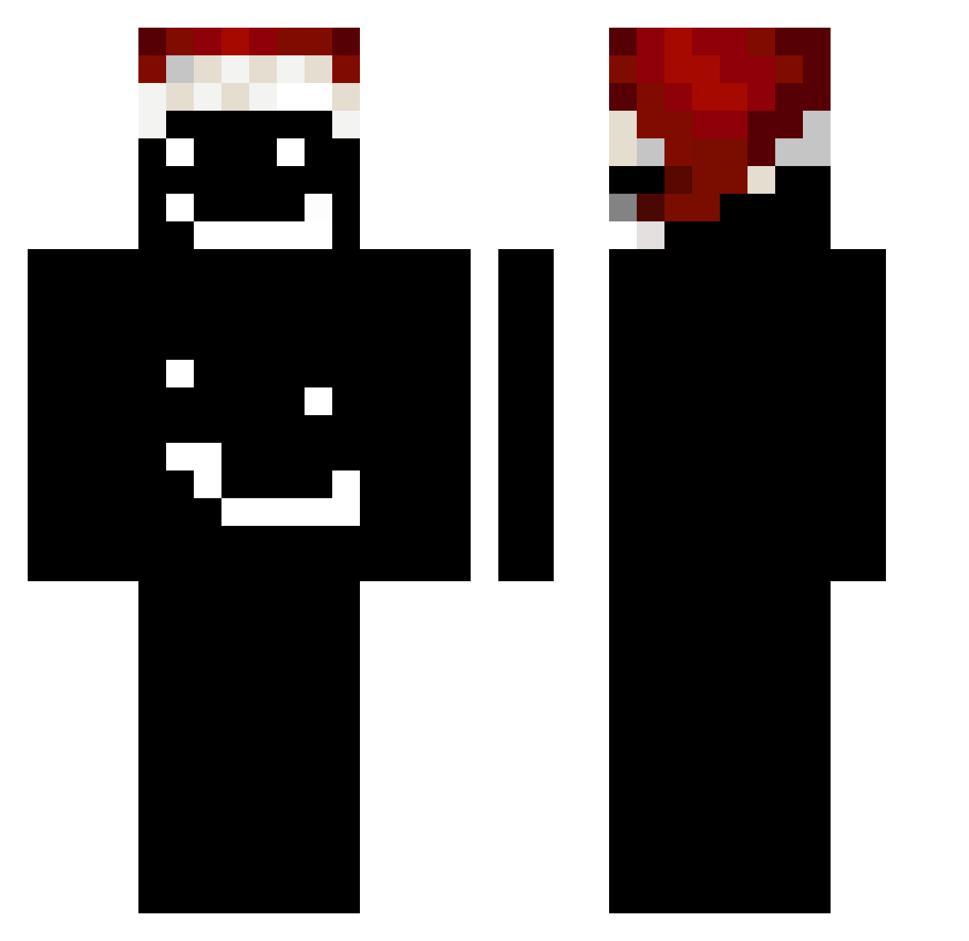 StrongArmGames94 Minecraft skin, front and back view