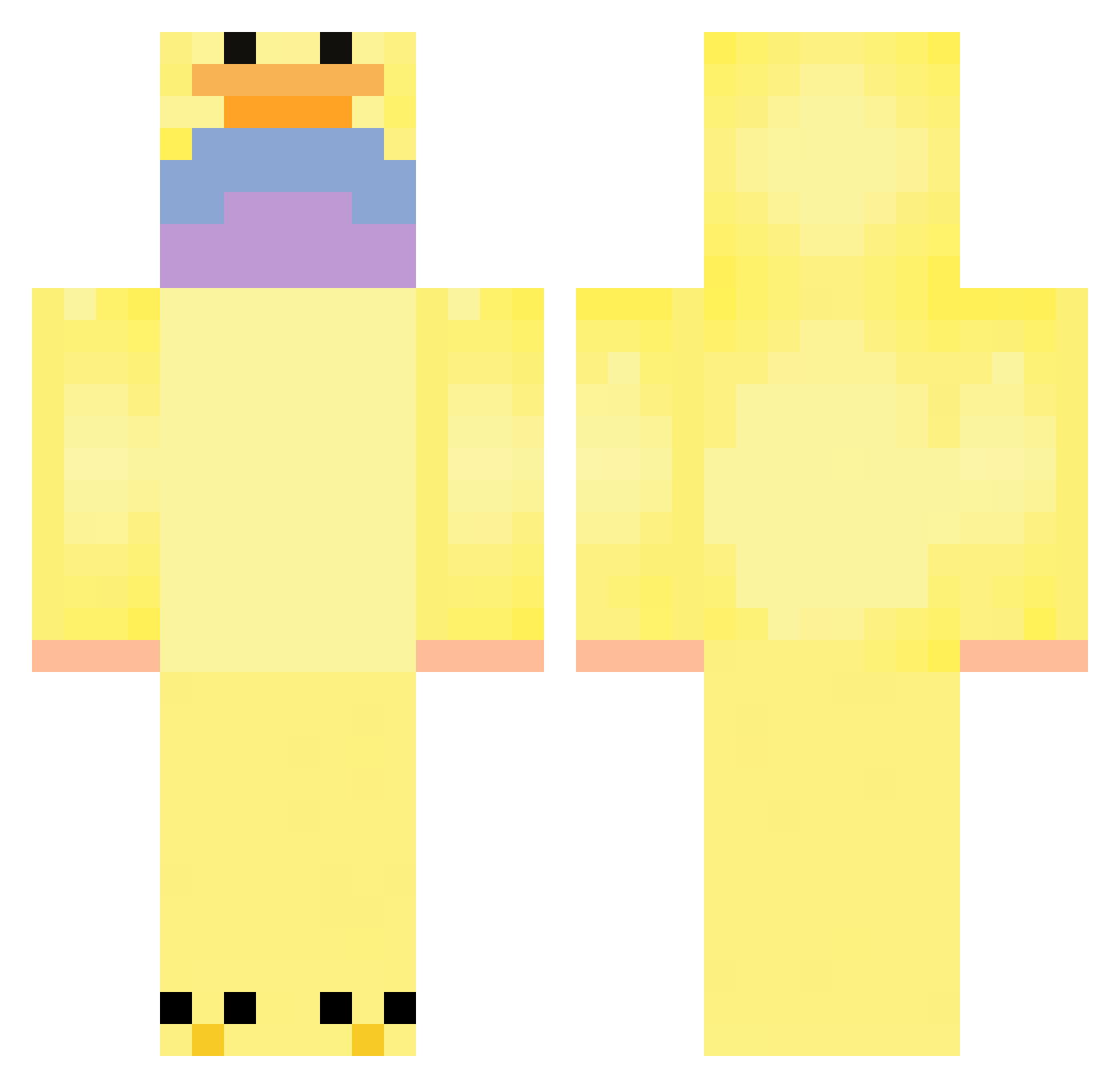 Spartanreach1175 Minecraft skin, front and back view