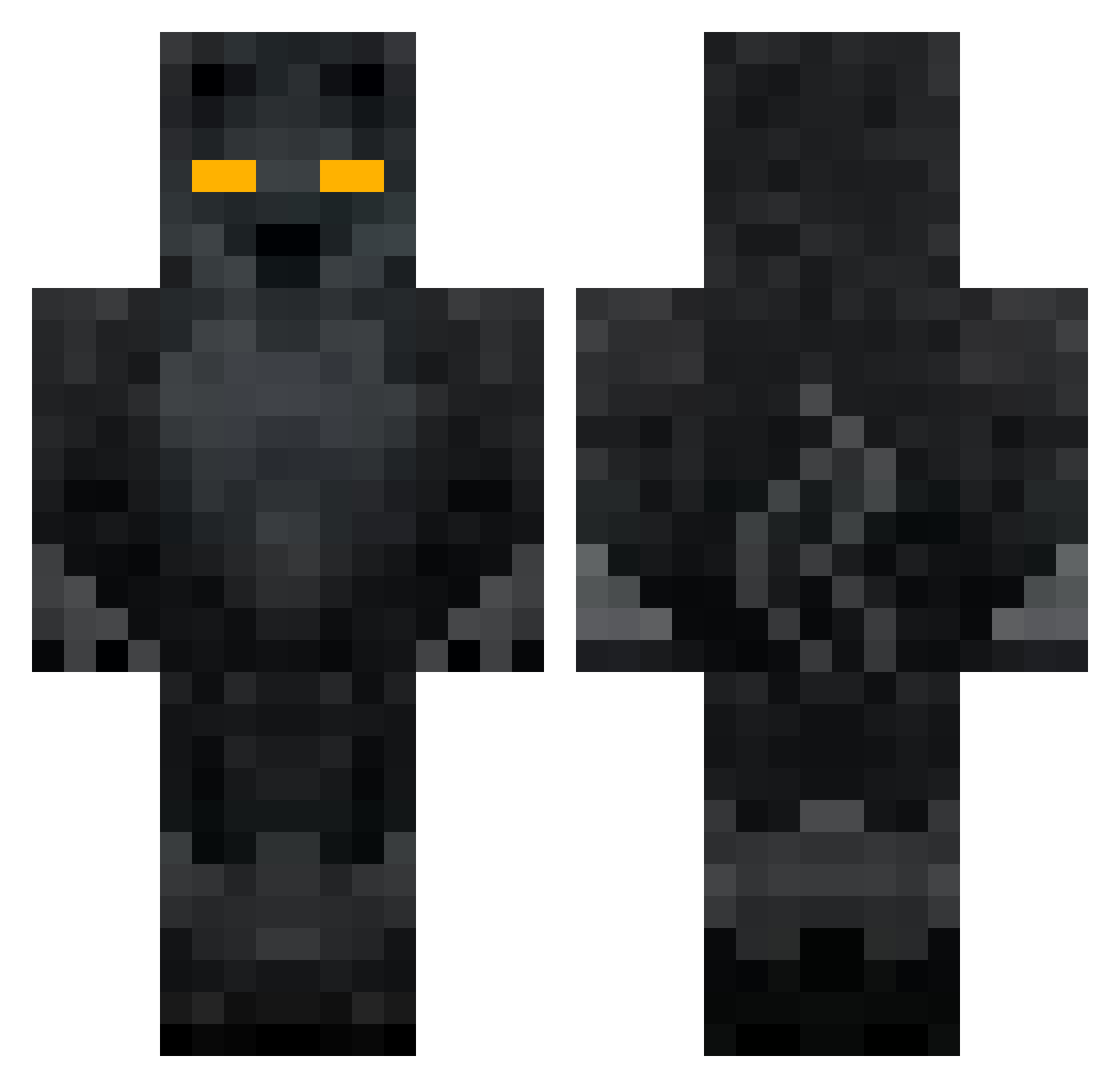 Sprintshw_ Minecraft skin, front and back view