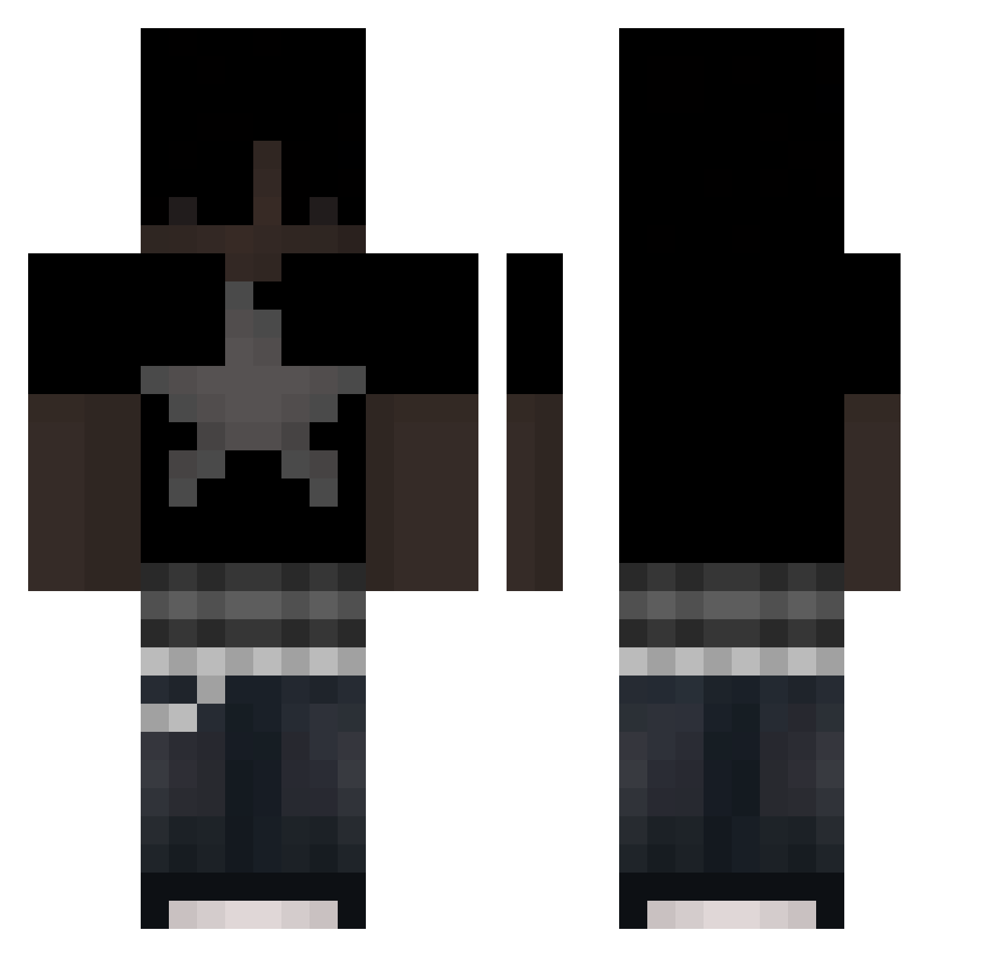 VuThanhTrung Minecraft skin, front and back view
