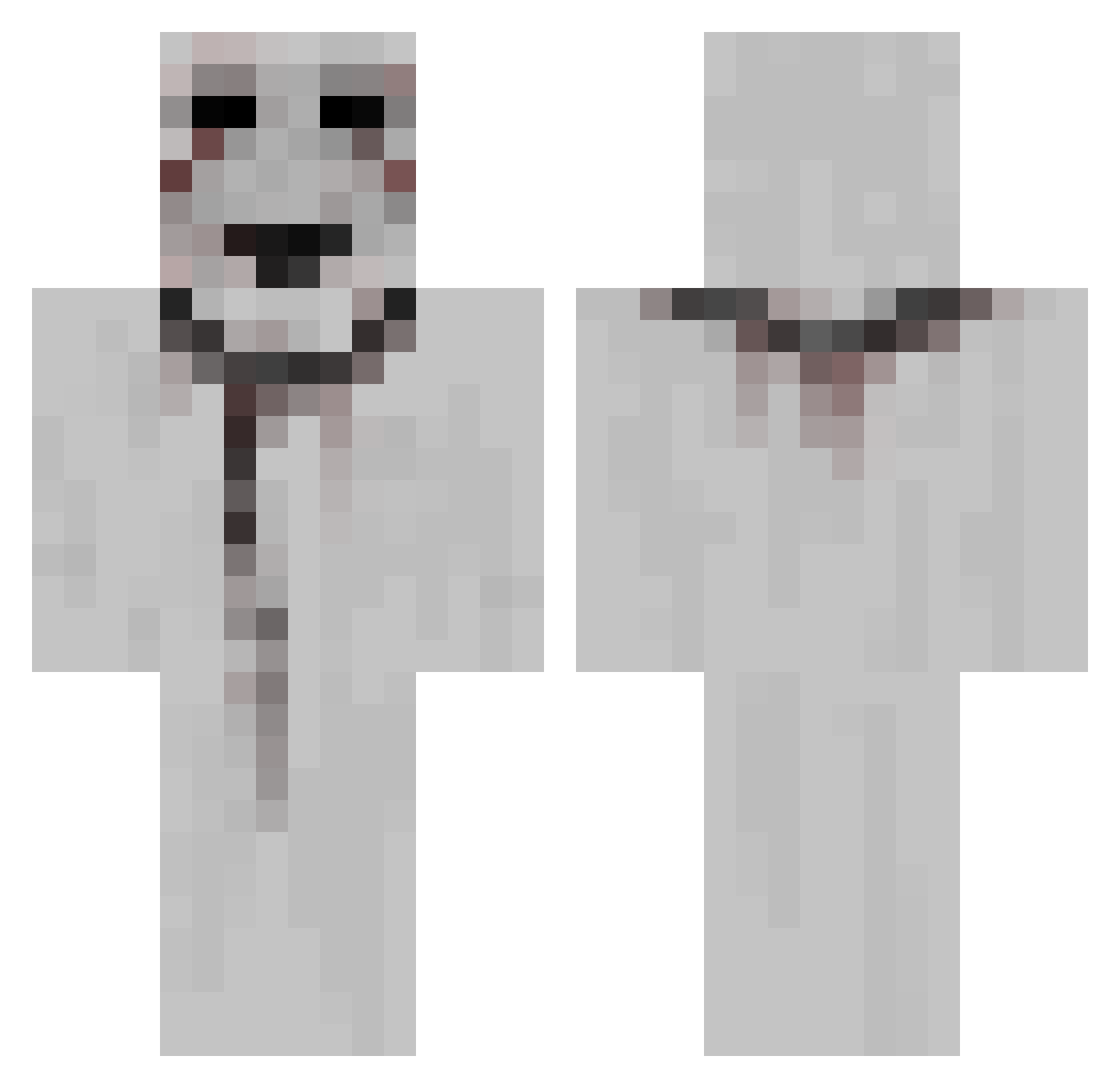 BrimmTheFull Minecraft skin, front and back view