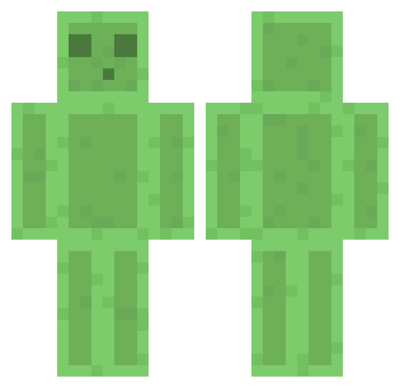Ribeiro6969 Minecraft skin, front and back view