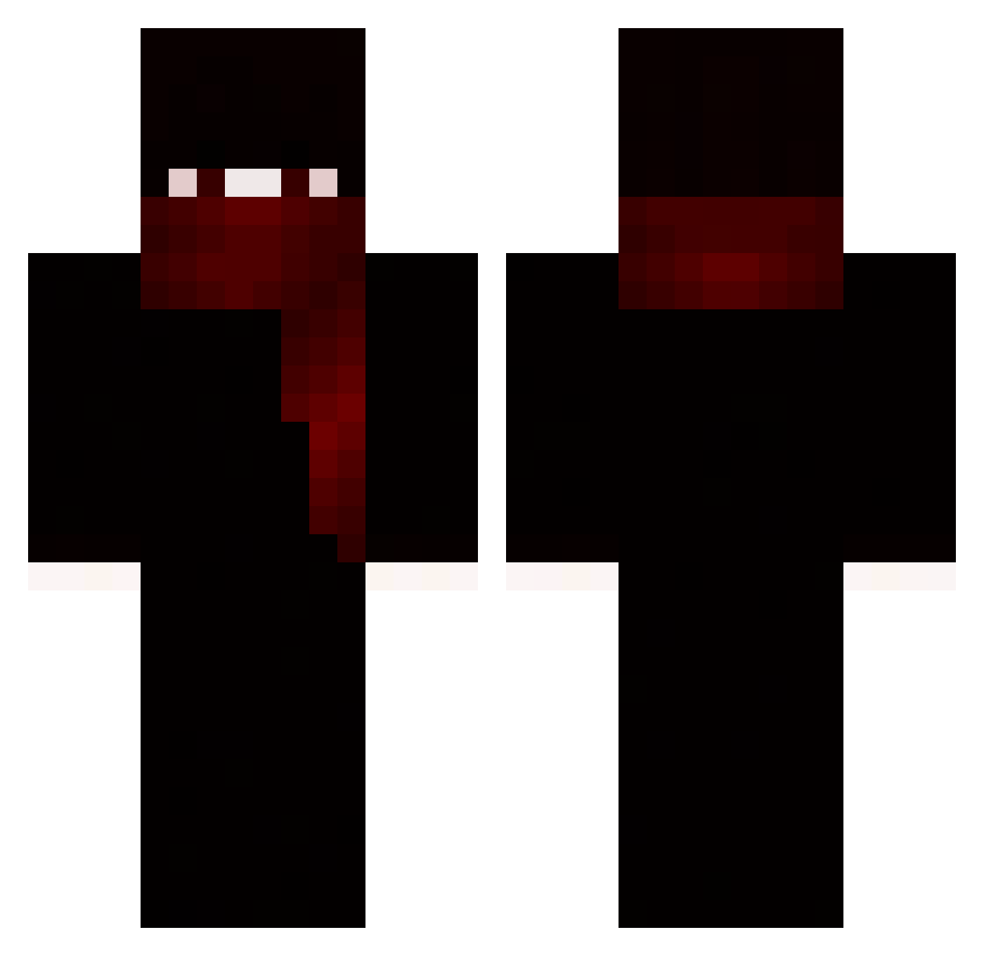 xFifixonekk Minecraft skin, front and back view