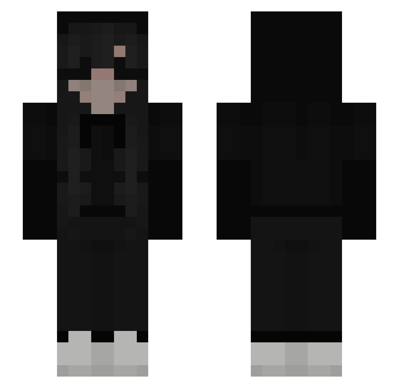 sarike_ Minecraft skin, front and back view