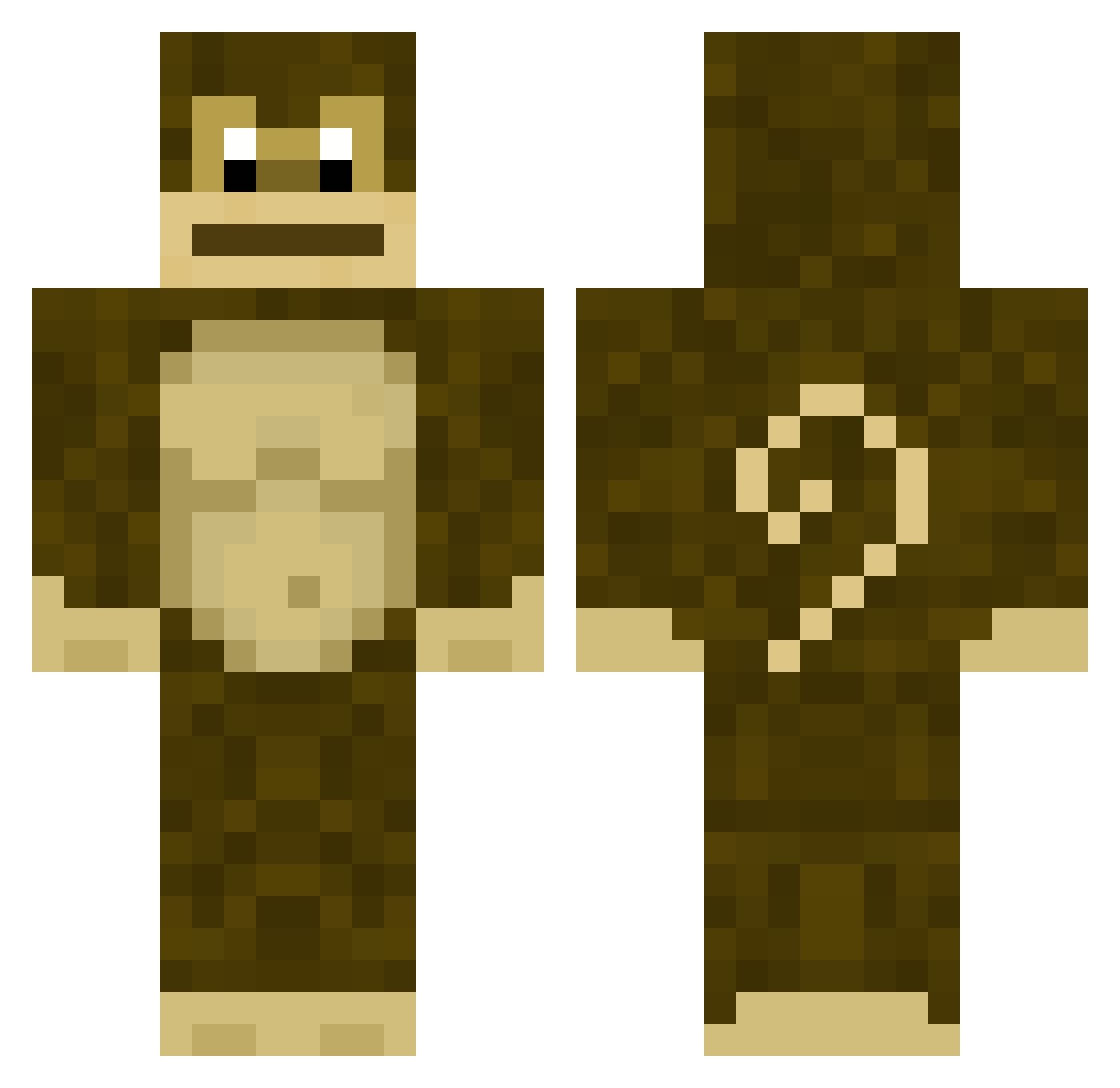 _Astolfoo_ Minecraft skin, front and back view