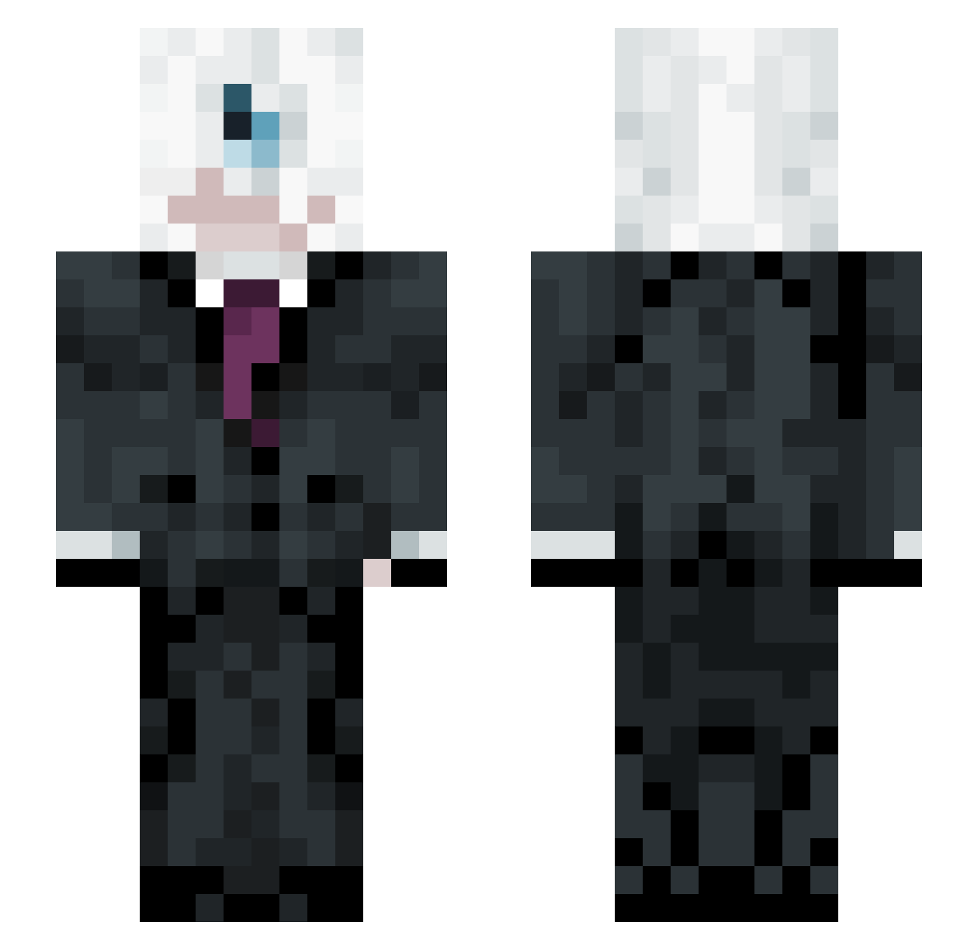 sak1_swag Minecraft skin, front and back view