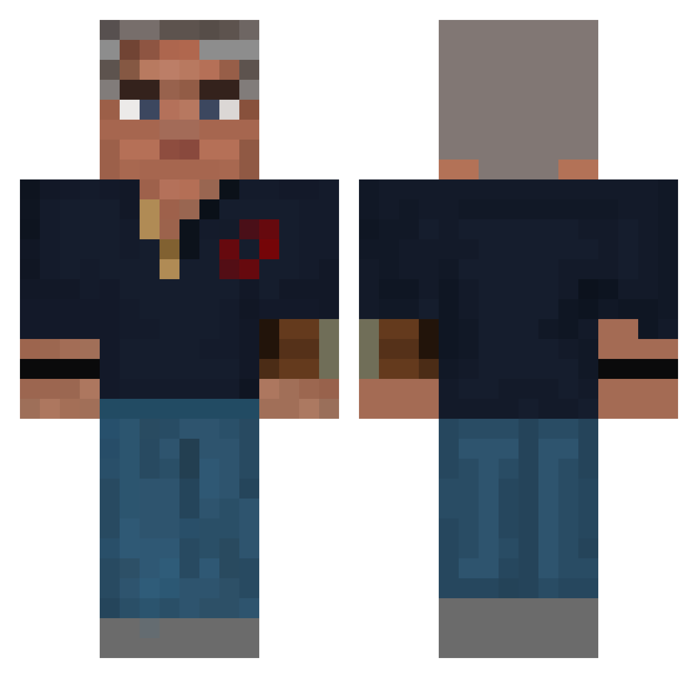 kiba21 - victor sullivan Minecraft skin