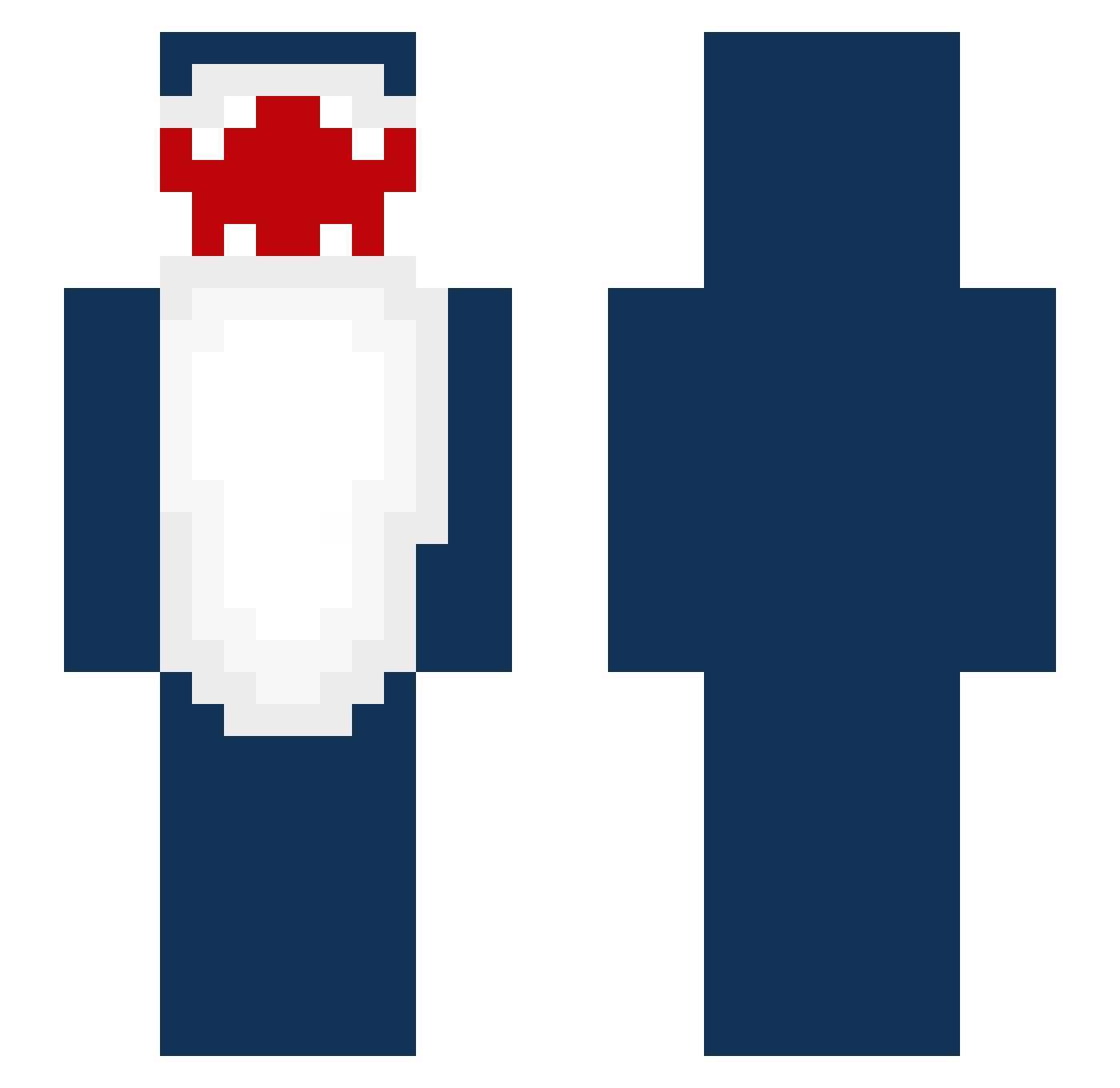 Pookiwooki69 Minecraft skin, front and back view