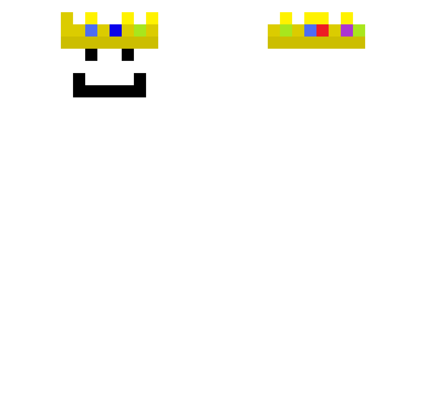 RisRis27 Minecraft skin, front and back view