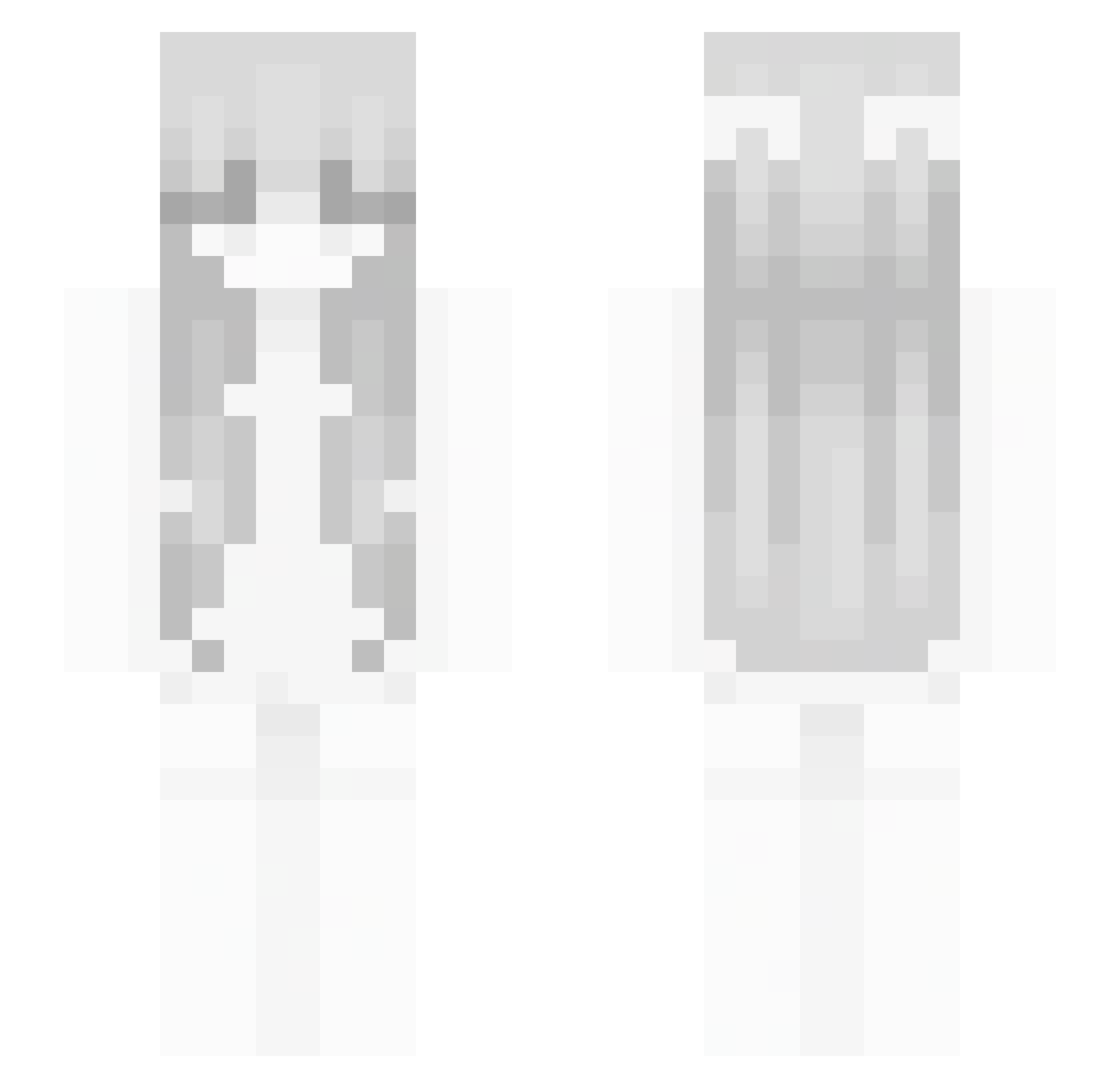 SPARKIMK Minecraft skin, front and back view