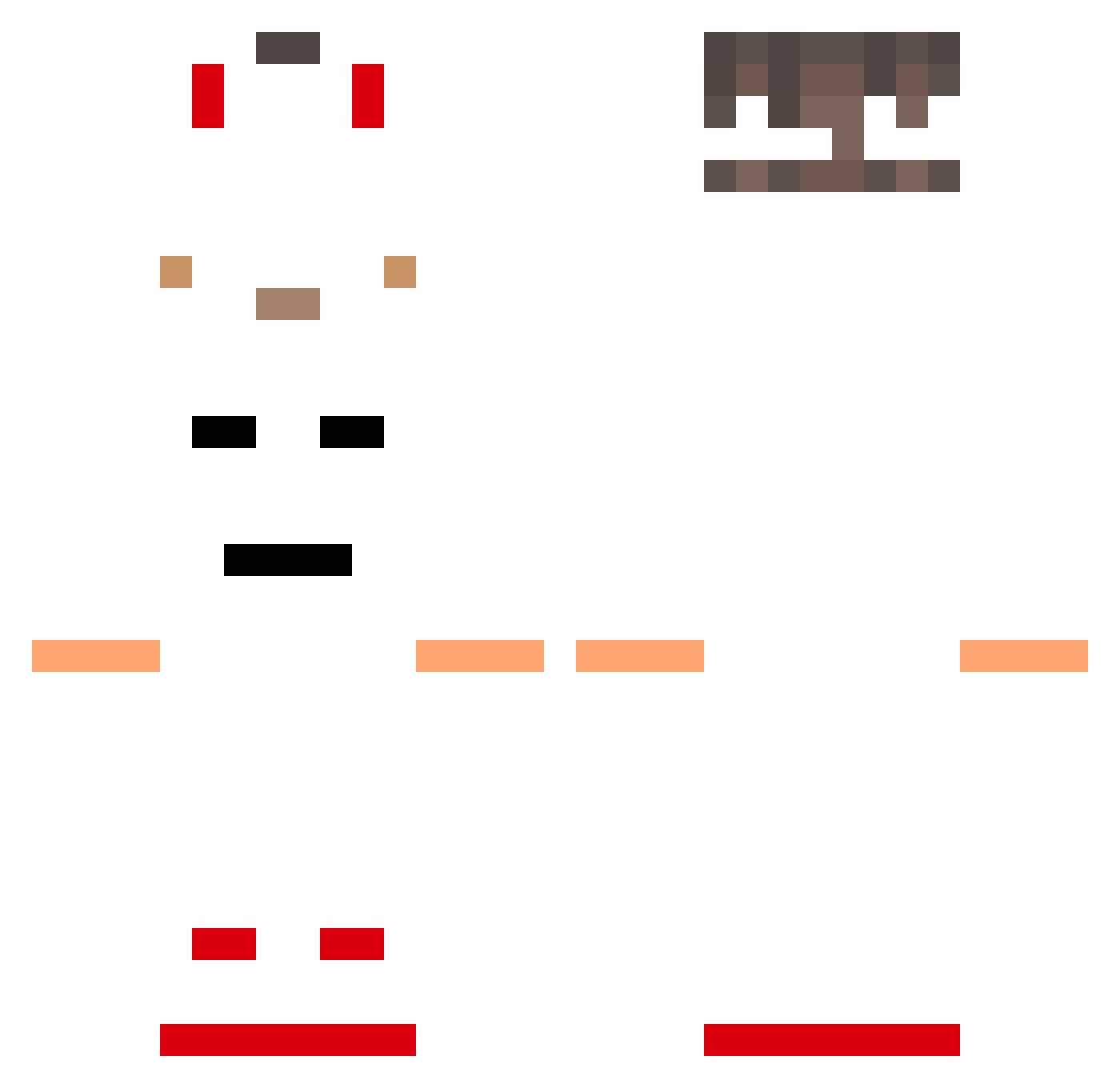 breazee_ Minecraft skin, front and back view