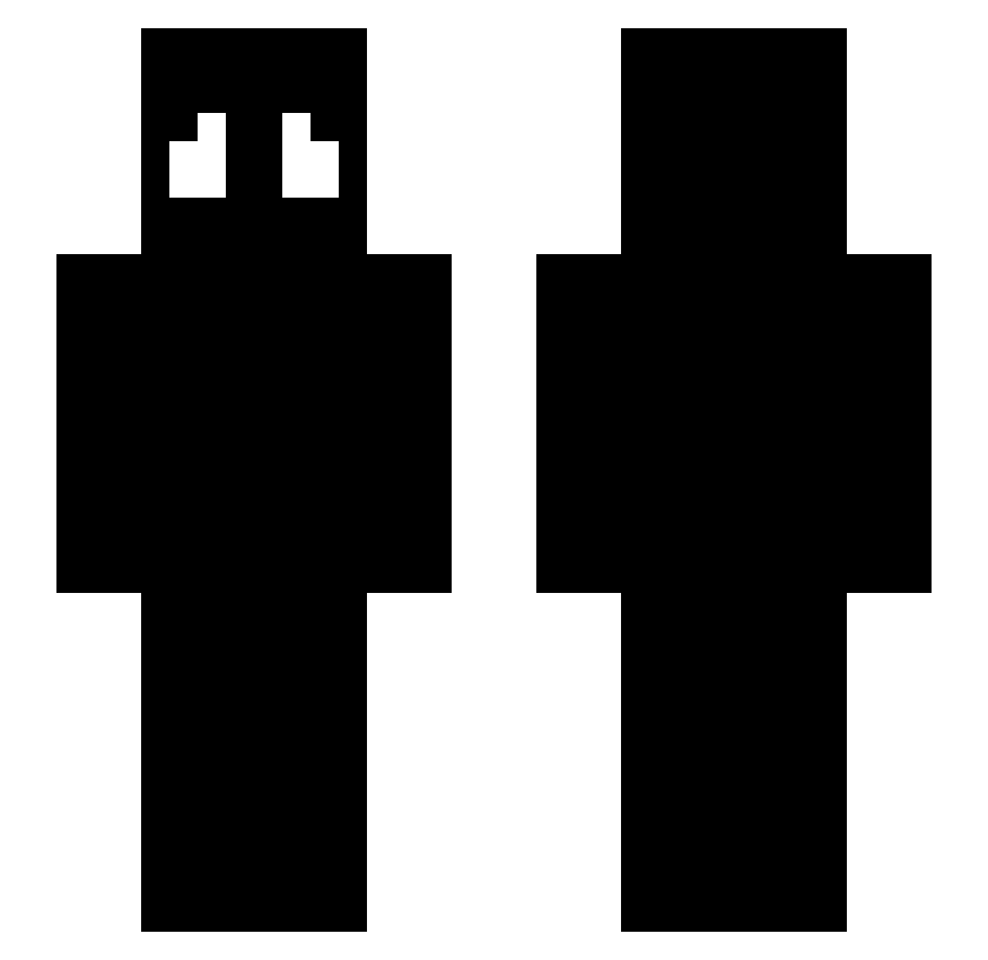 Ano_Spidey Minecraft skin, front and back view