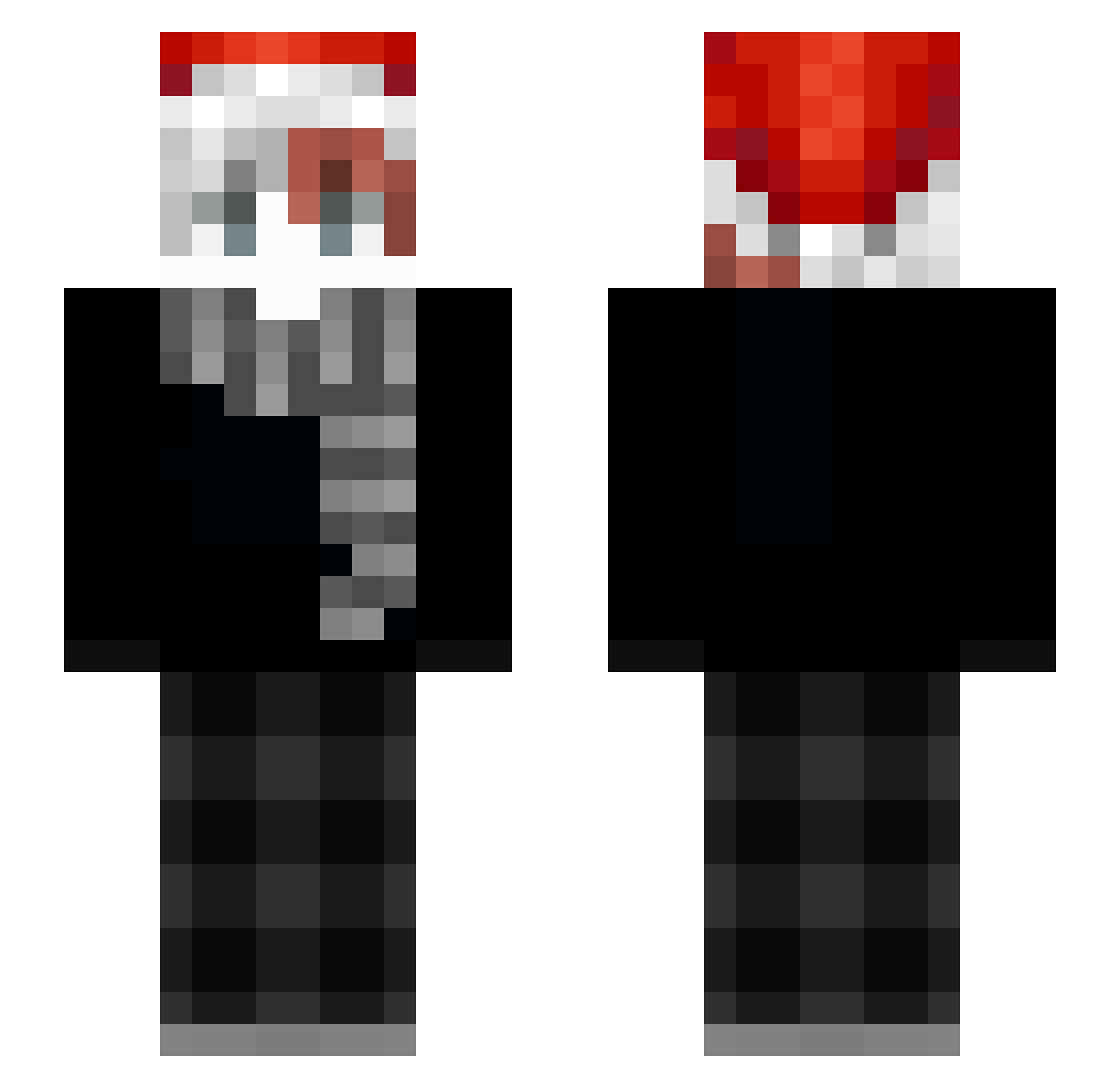 kayrox__ Minecraft skin, front and back view