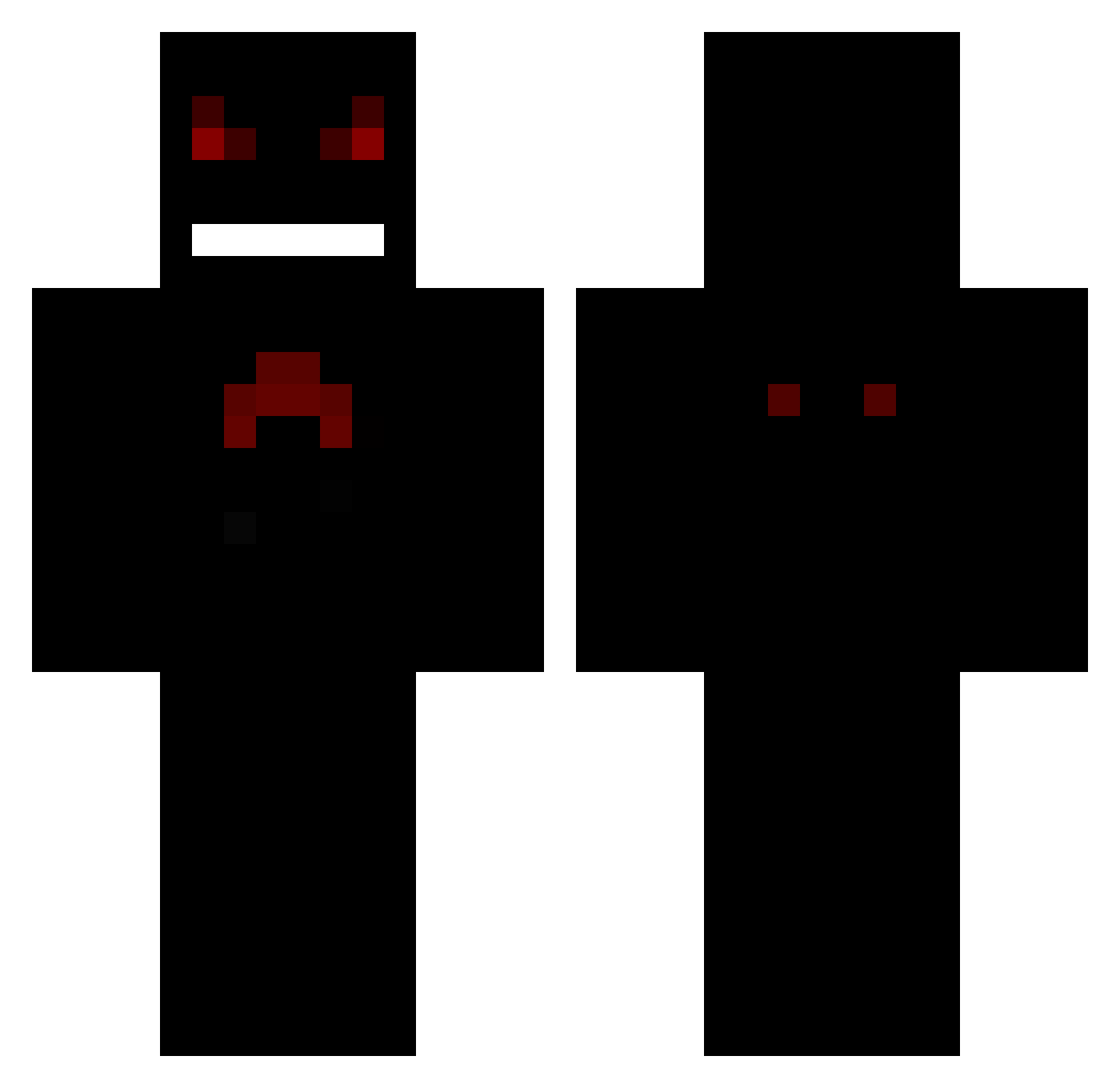 TheGreenGuy98 Minecraft skin, front and back view